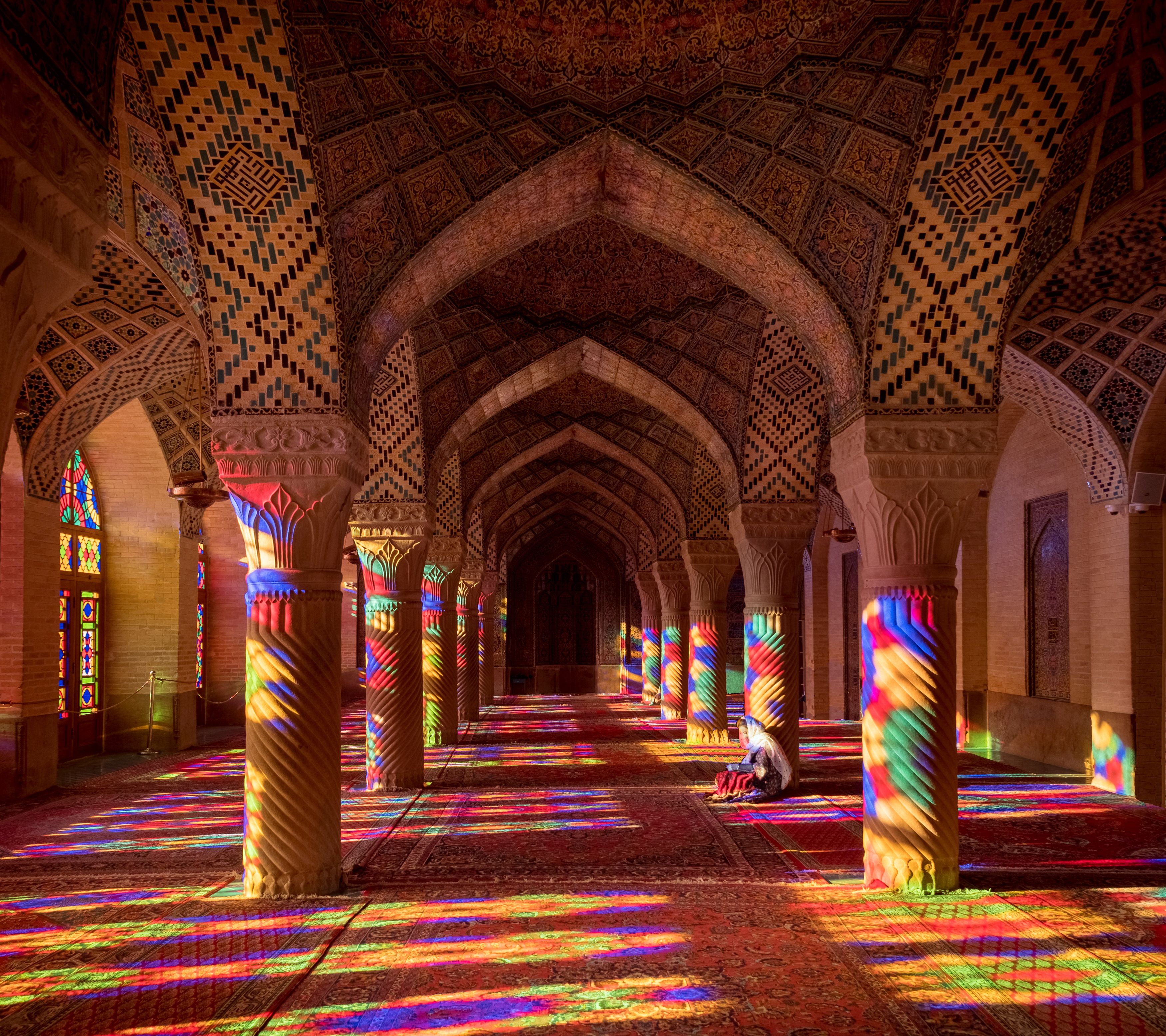 Иран, Шираз, Насир оль-Мольк, розовая мечеть, мечеть, нд, Nasir al-Mulk Mosque, Iran, Shiraz, Демкина Надежда