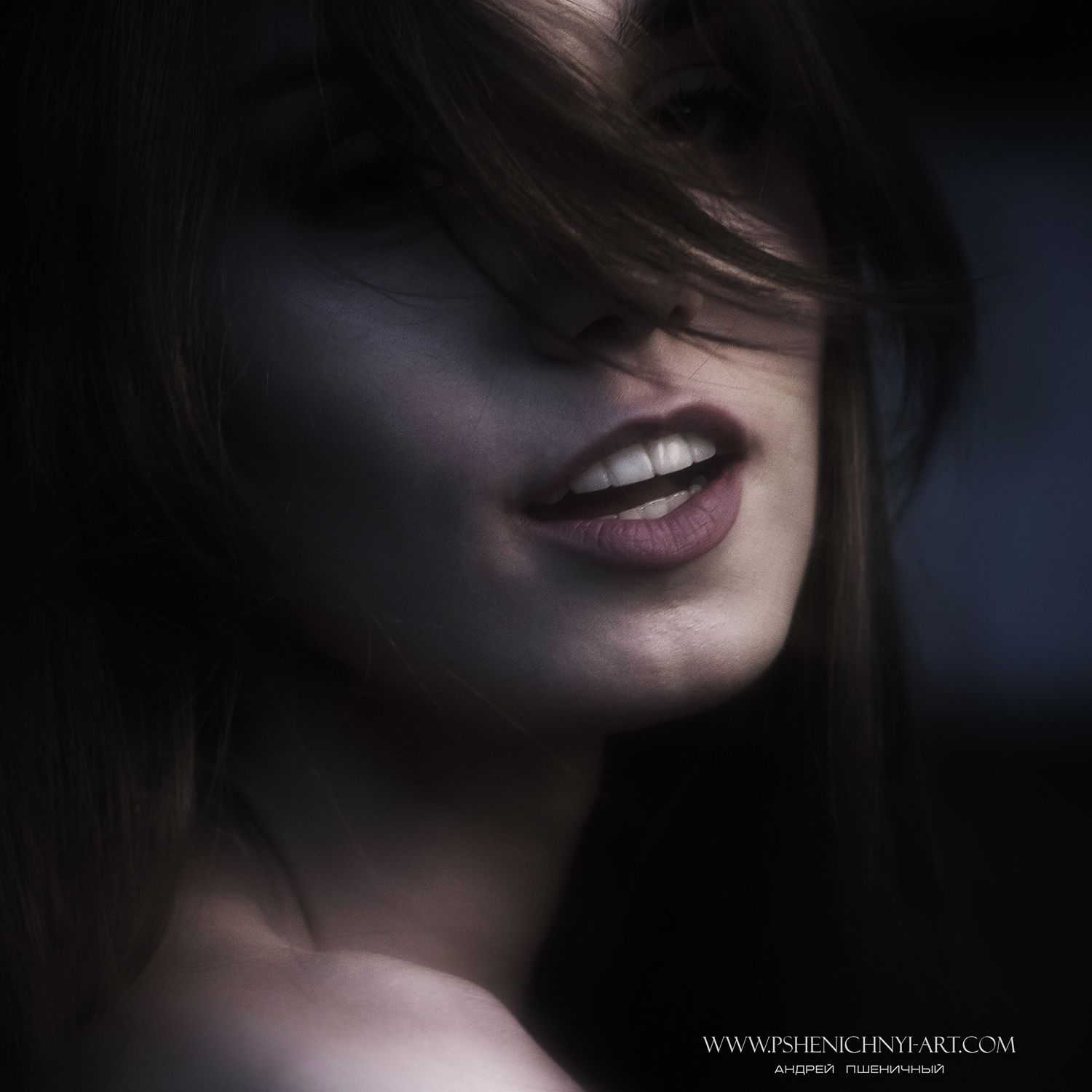 портрет, вечер, женский портрет, крупный план, взгляд, Пшеничный Андрей