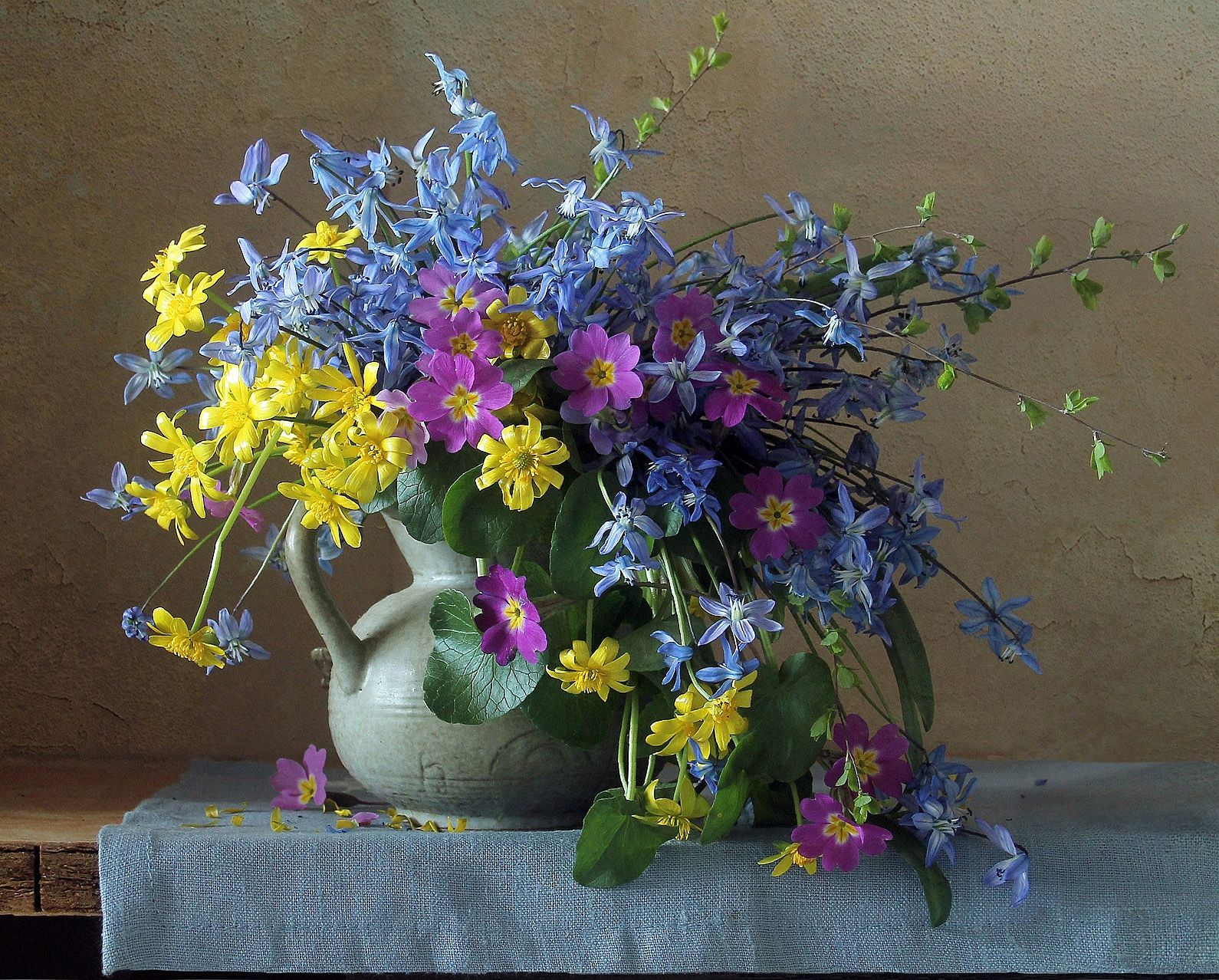 натюрморт, цветы, луговые цветы, весна, марина филатова, Марина Филатова