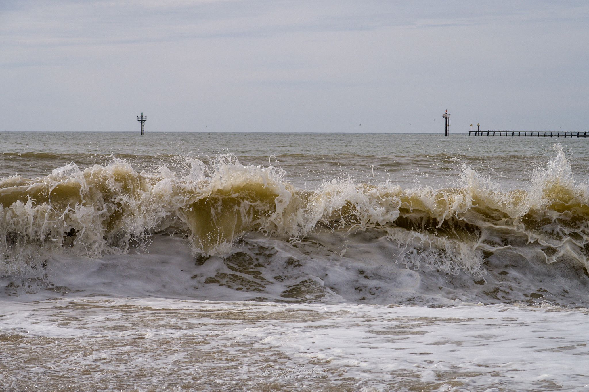 #waves #storm #littlehampton #westsussex #england #uk #nature #water #waterscape #coast #englishchannel #, Sergejs Barkans