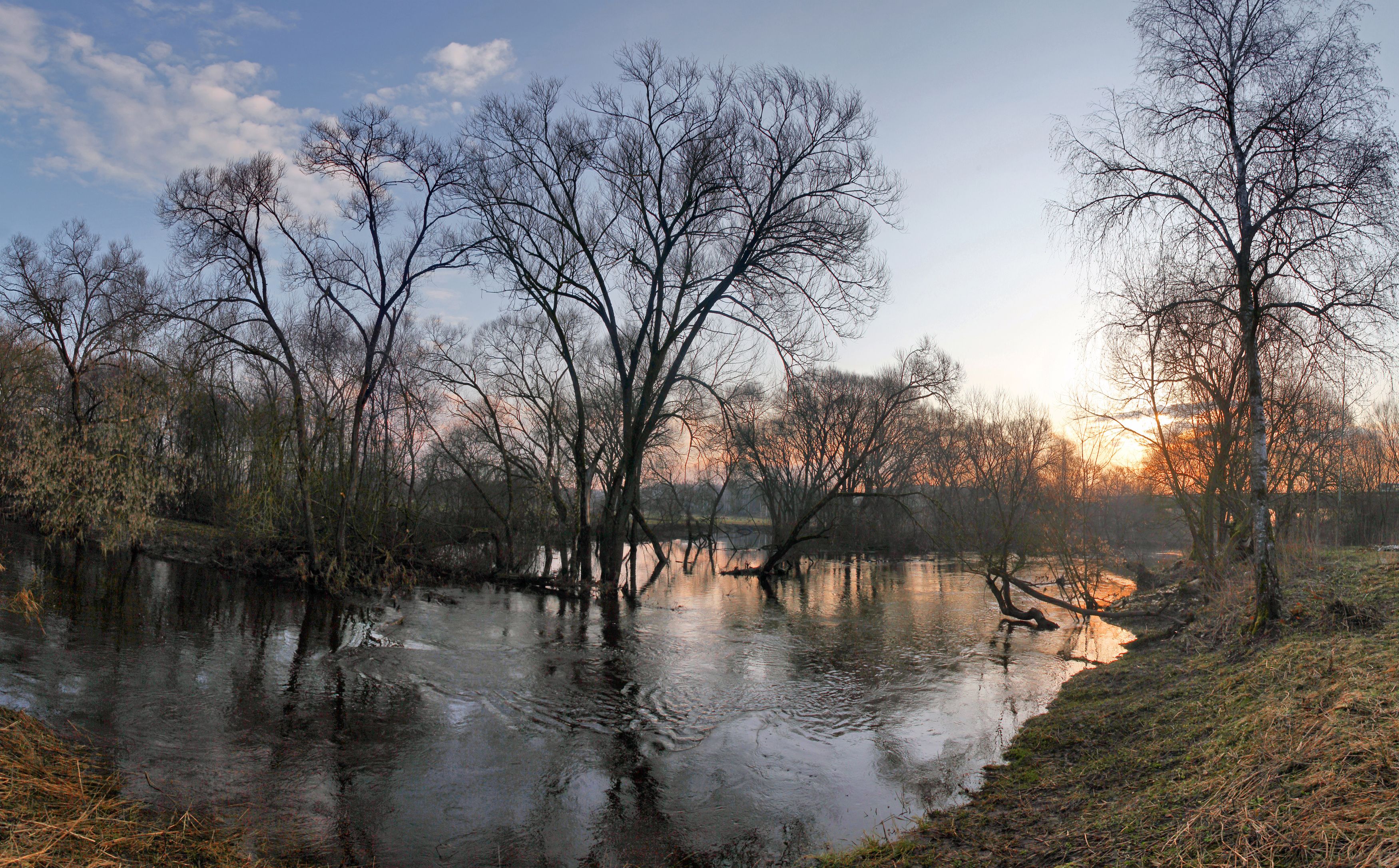 весна , река , утро, Александр Свистков