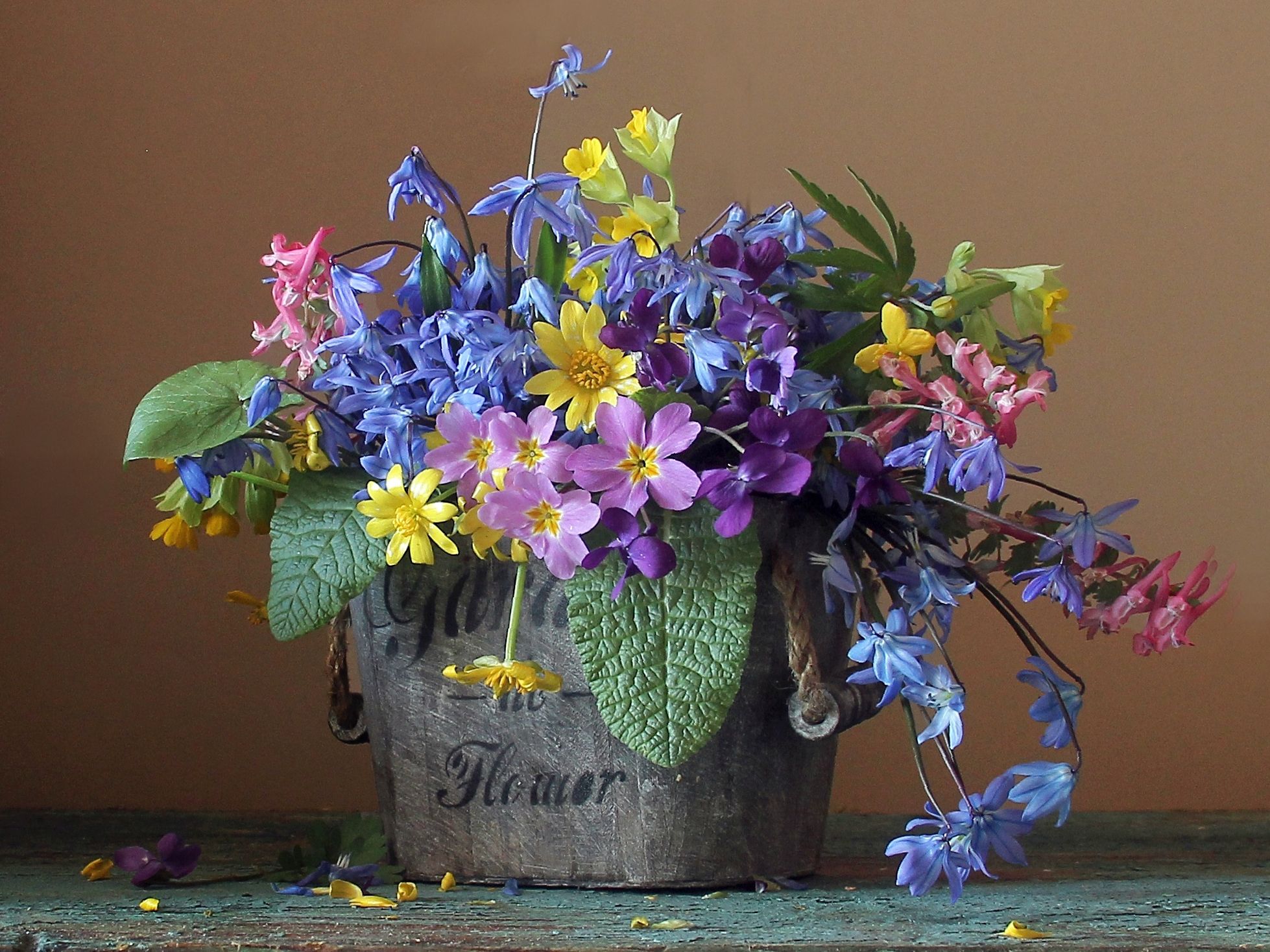 натюрморт, цветы, луговые цветы, весна, марина филатова, Марина Филатова