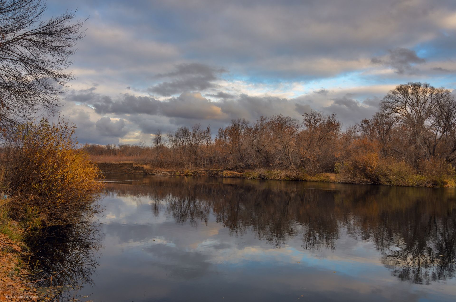 река урал, орск, осень, природа, Vasilyev Andrey