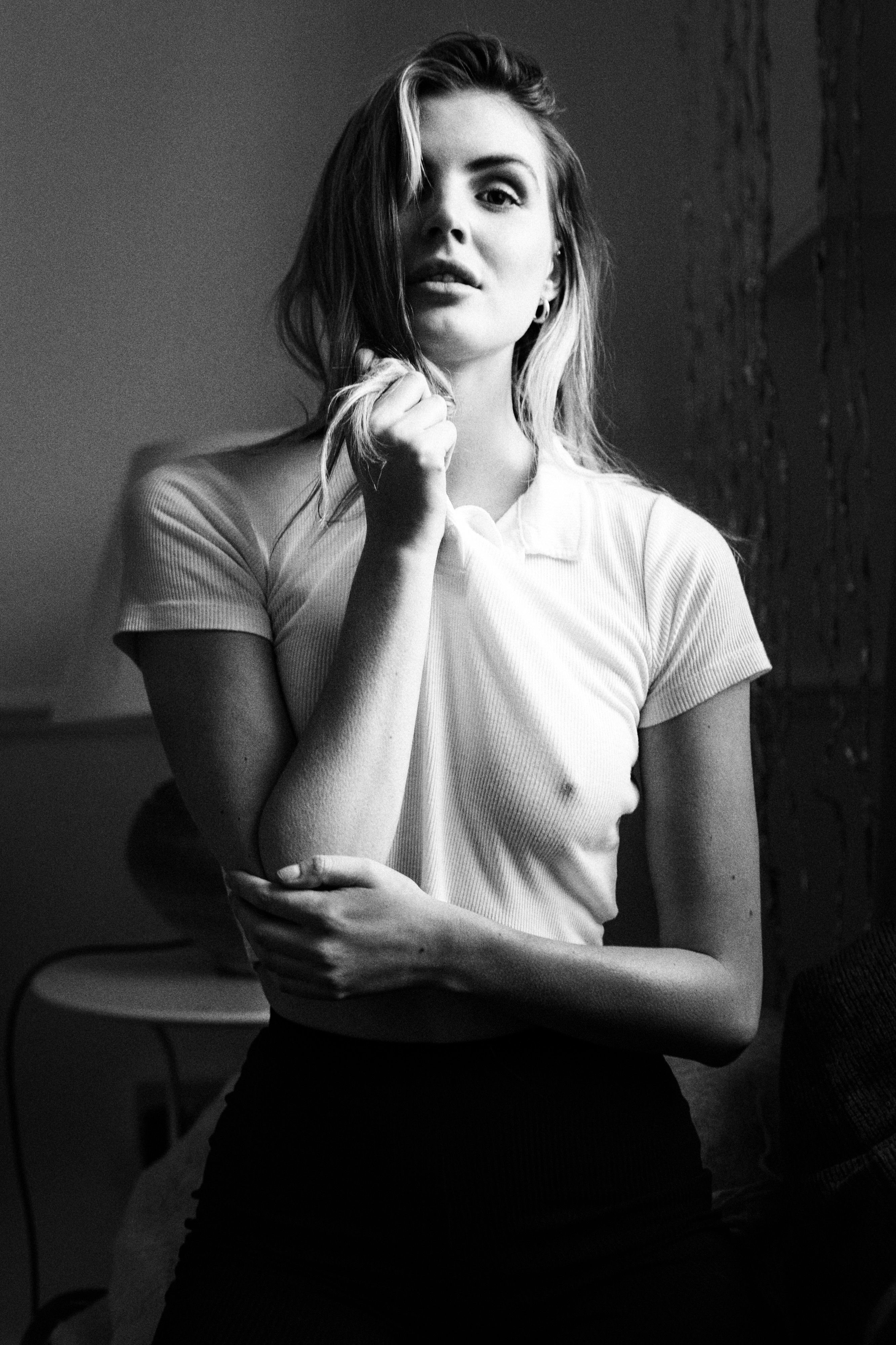 girl, portrait, black and white, london, Балезин Евгений