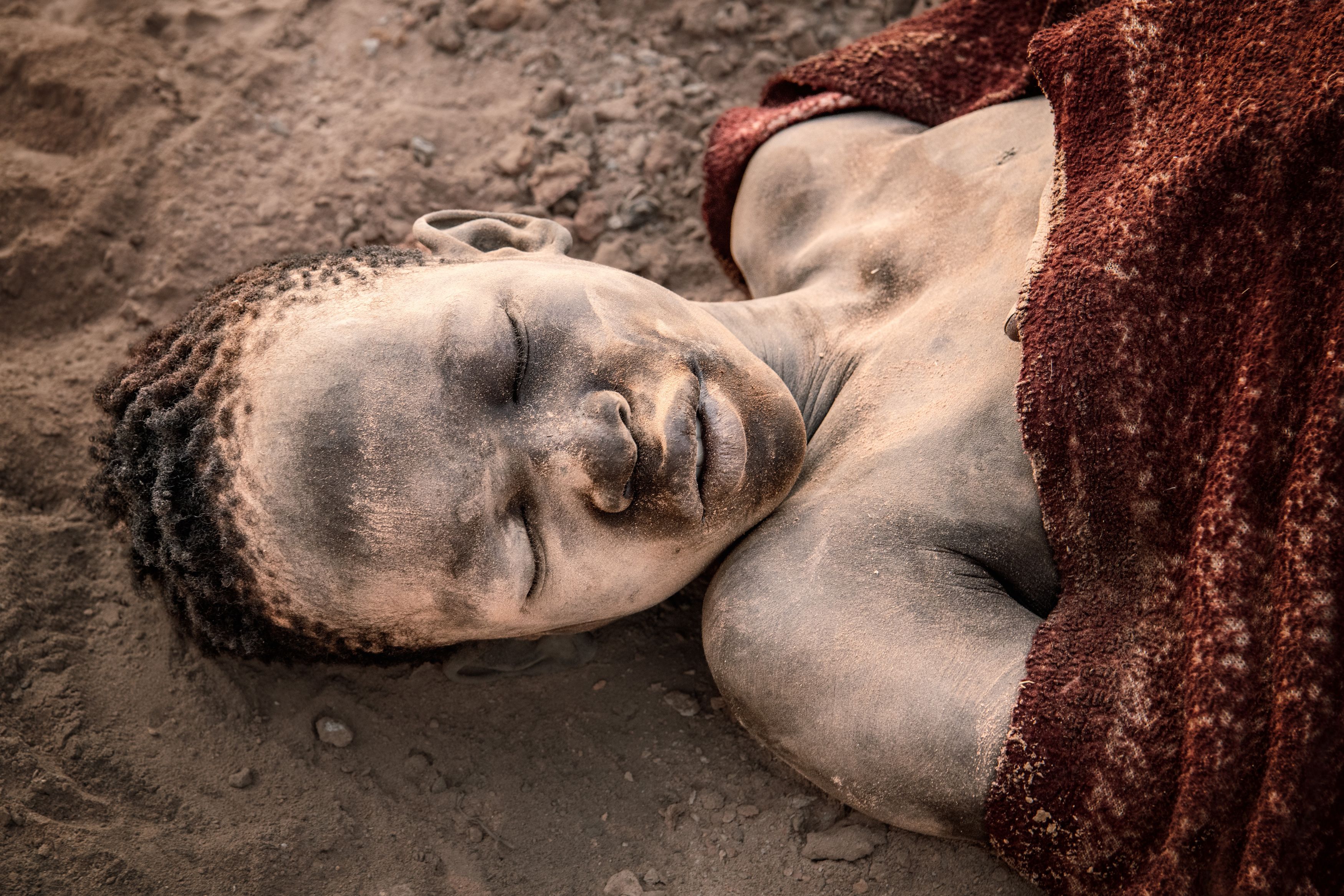 Mundari, cattle camp, South Sudan, culture, portrait, Trevor Cole
