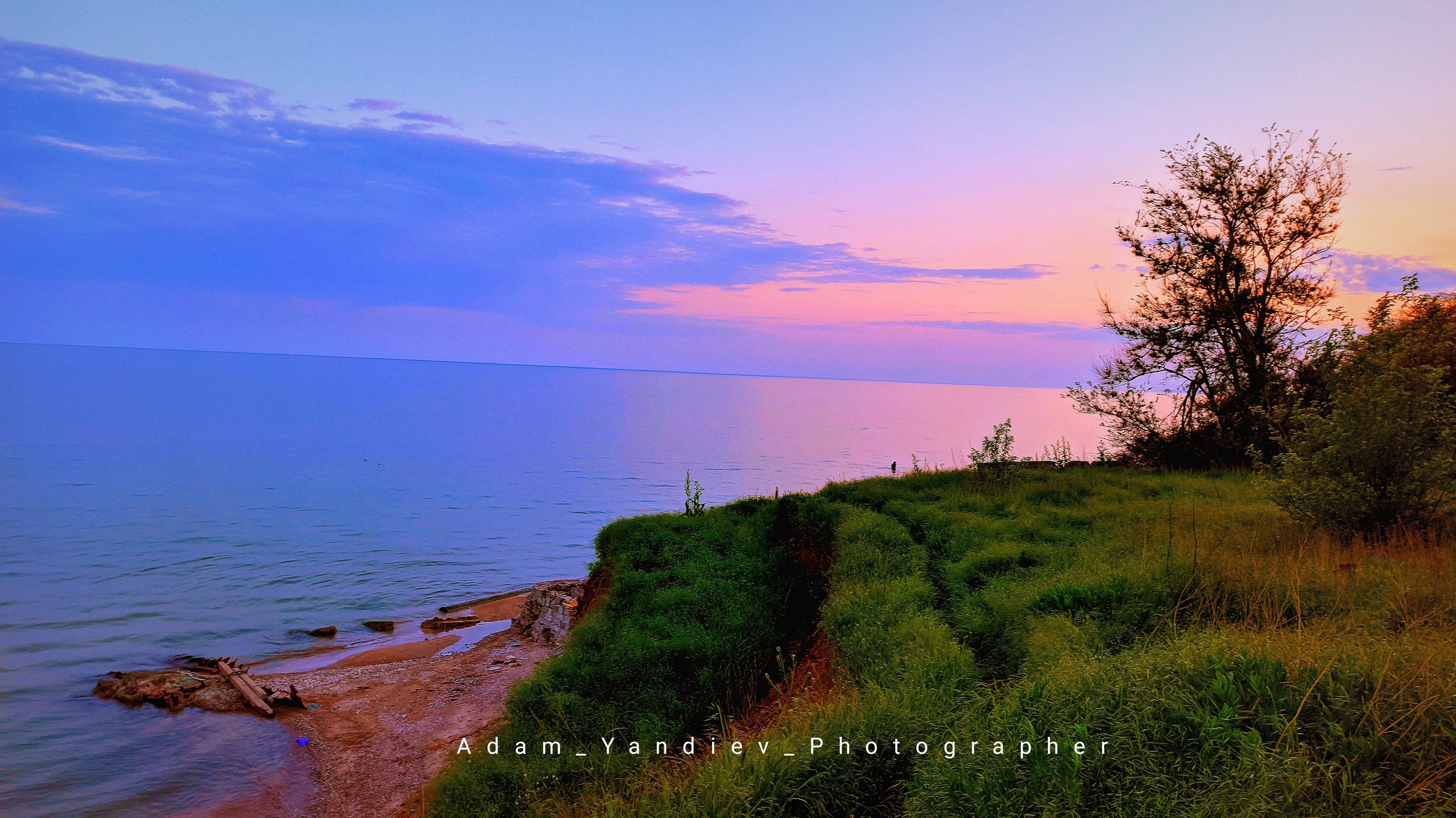 закат, море, пейзаж,landscape, sunset., Adam Yandiev