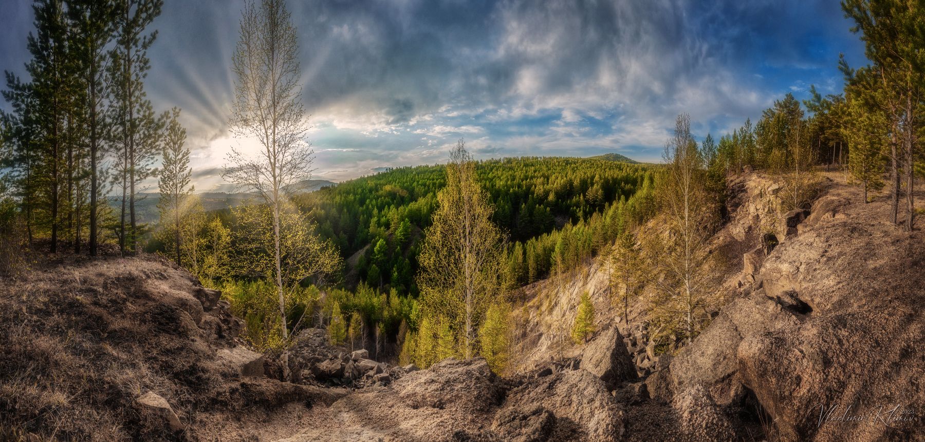 забайкалье;, май;, панорама, Владимир Климов
