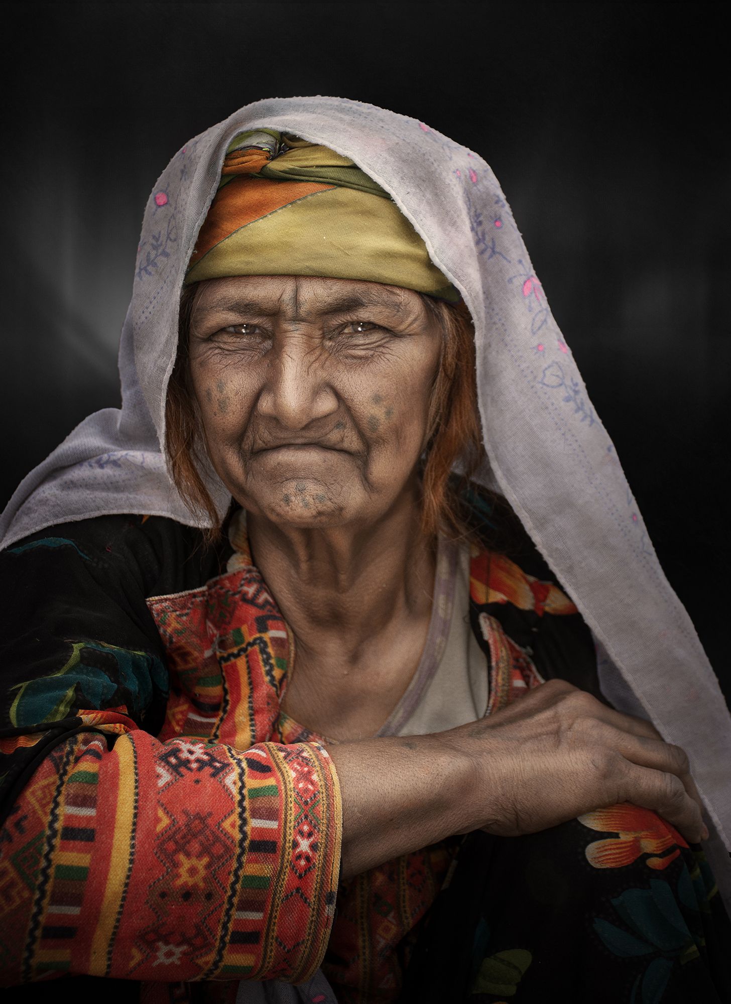 #portrait #people #Gypsy #turban #face #human, Mehdi Zavvar