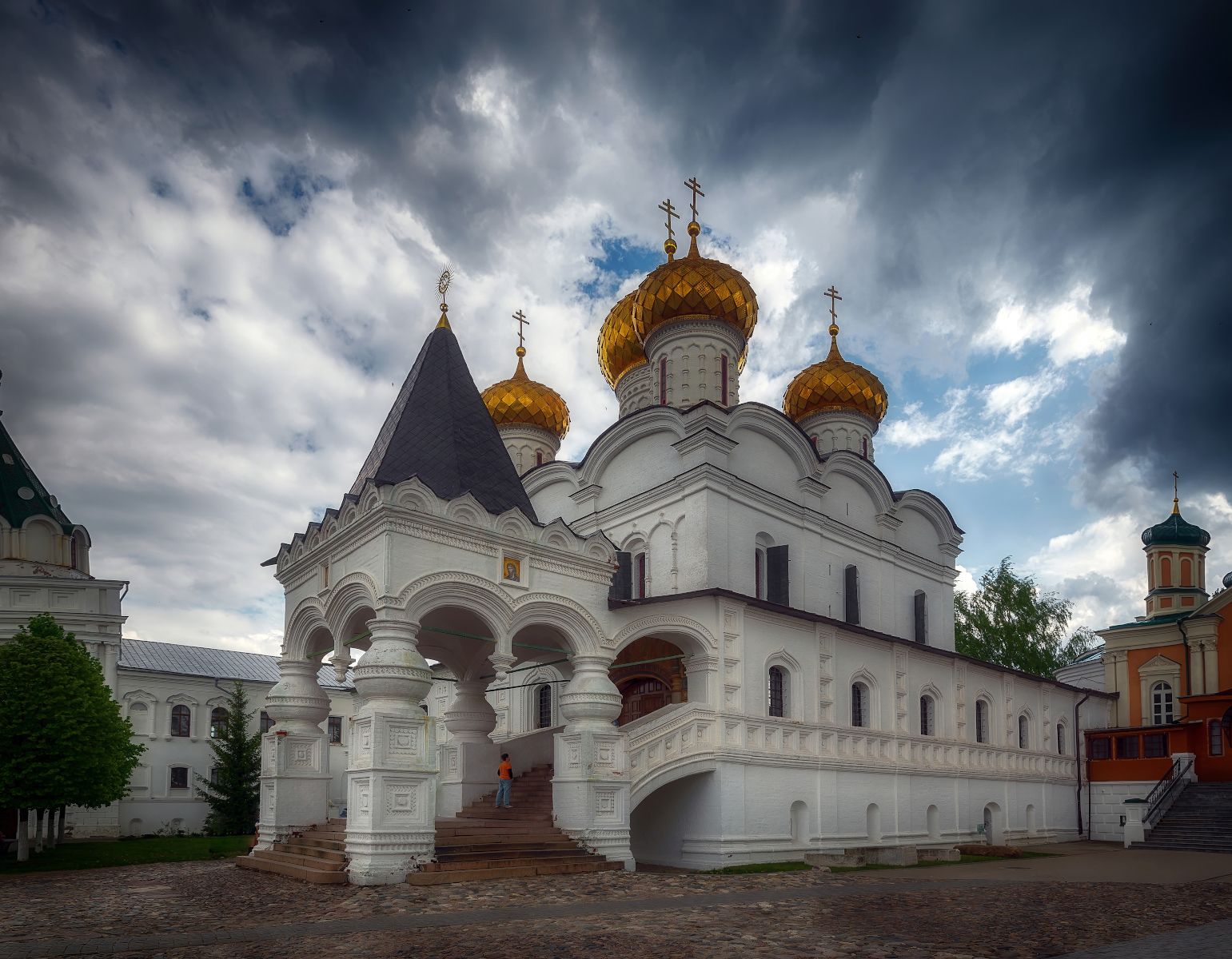 храм, купола, монастырь, Сергей Аникин