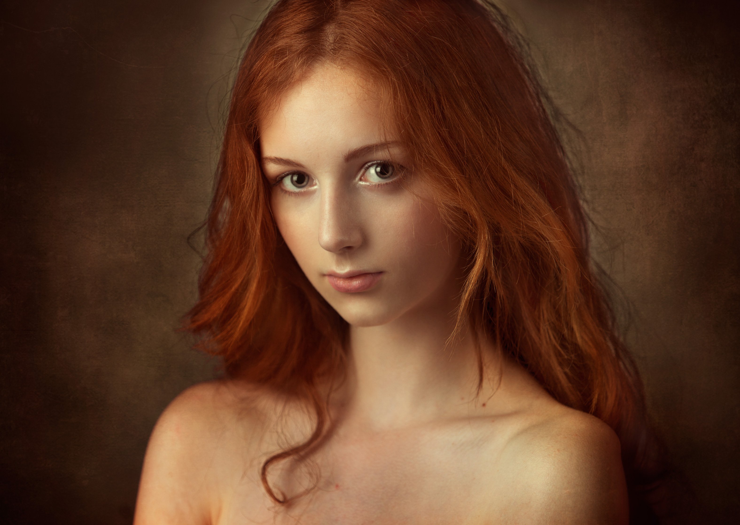 портрет,девушка,студия,2015, рыжие волосы, Бутвиловский Дмитрий