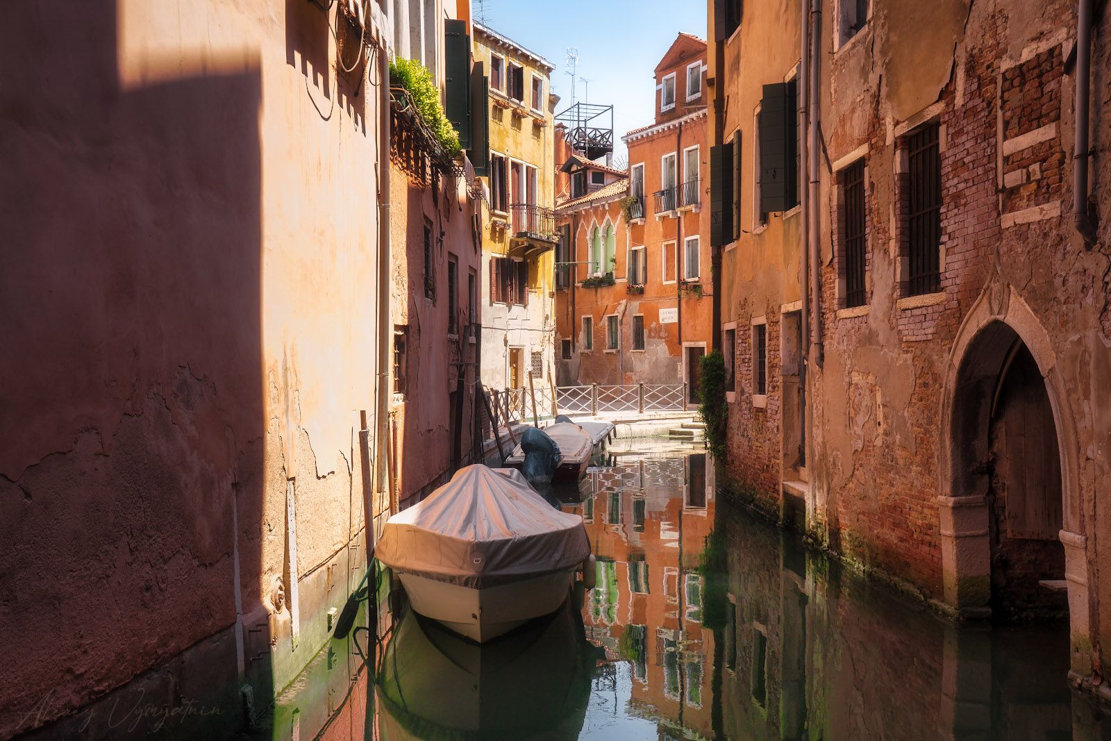 italy, venice, sunny, urban, outdoor, cityscape, boats, channels, water, old city, Алексей Вымятнин