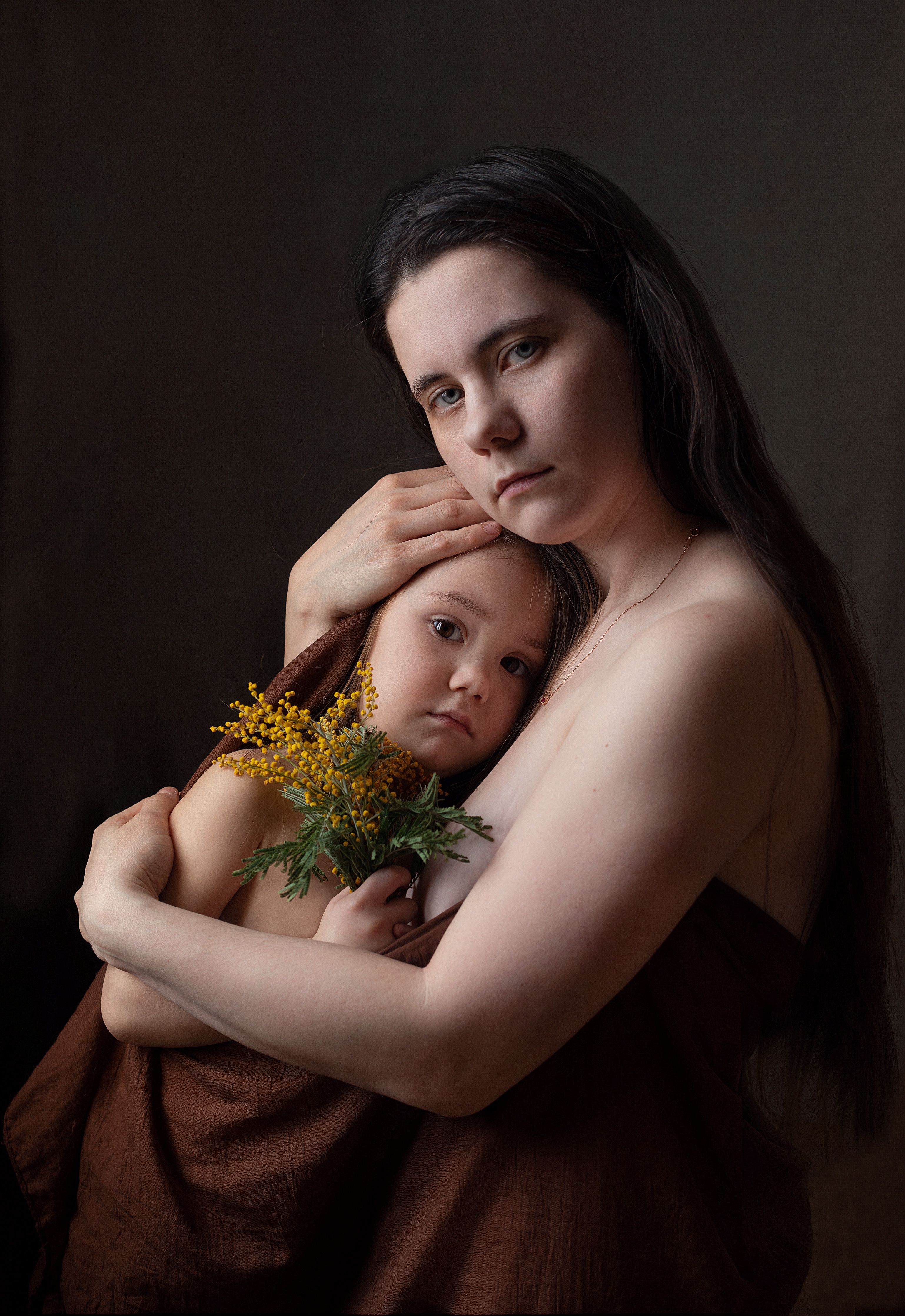 Материнство, мама, красота, картина, Войналович Анастасия