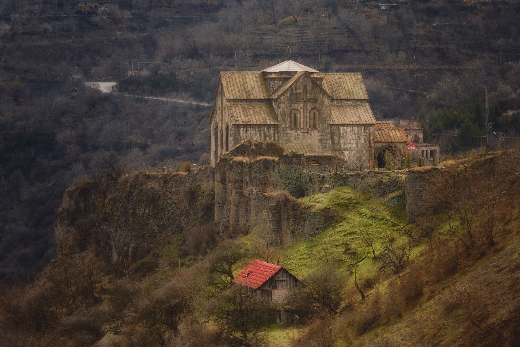 Армения Ахтала монастырь крепость крепостные стены, Шишкин Дмитрий
