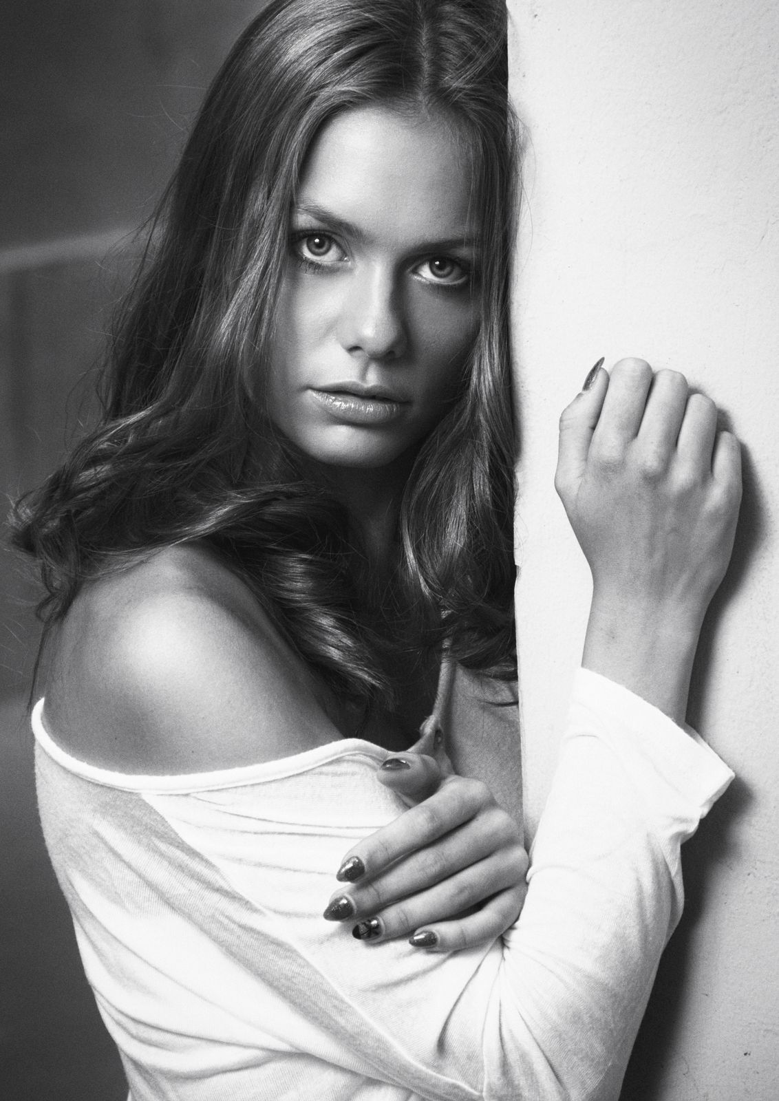 beautiful, beauty, black & white, girl, gorgeous, jozefkiss.com, lovely, mercedesz meszaros, portrait, pretty, Jozef Kiss