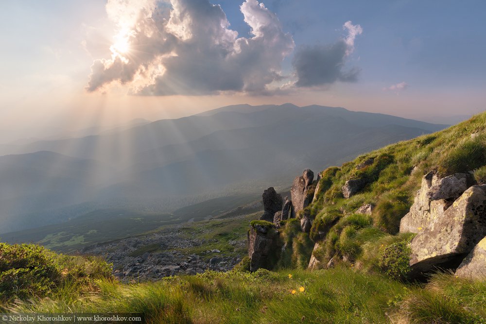 Carpathian mountains, Landscape, Nature, Ukraine, Горы, Карпаты, Пейзаж, Природа, Украина, Николай Хорошков