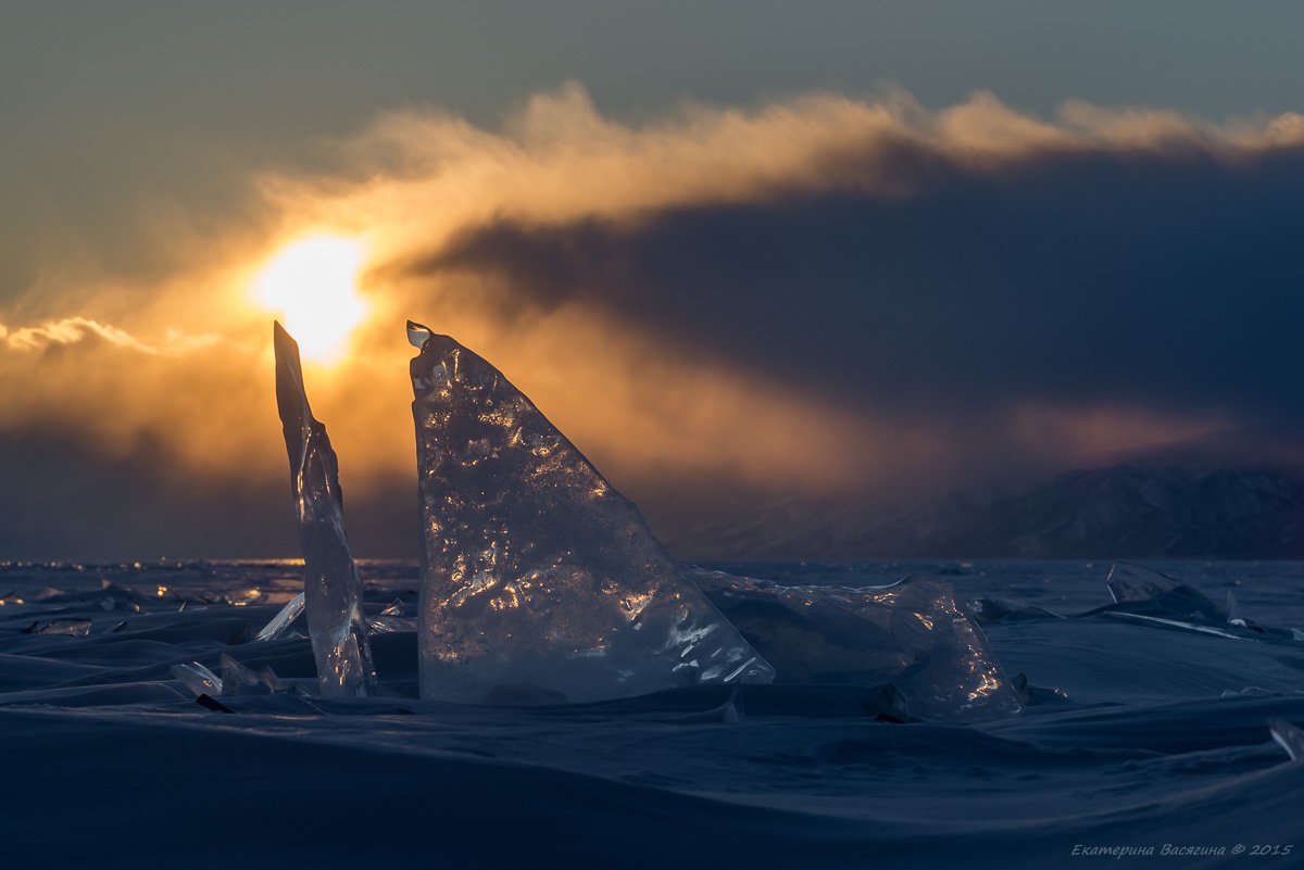 байкал, лед, торосы, солнце, небо, Екатерина (PhotoJourneys.ru) Васягина