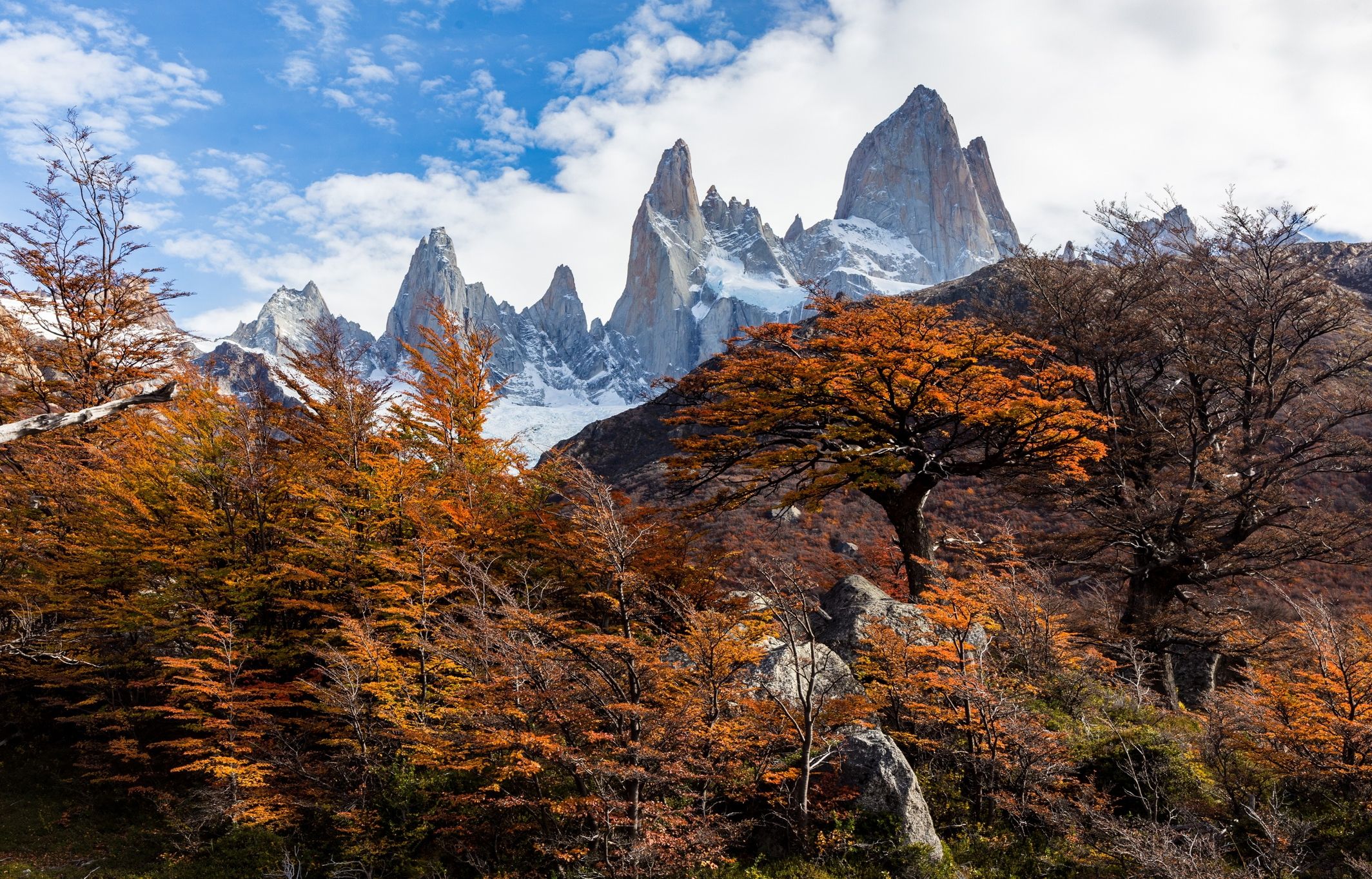 Argentina, mountains, autumn, Patagonia, Михаил Конарев
