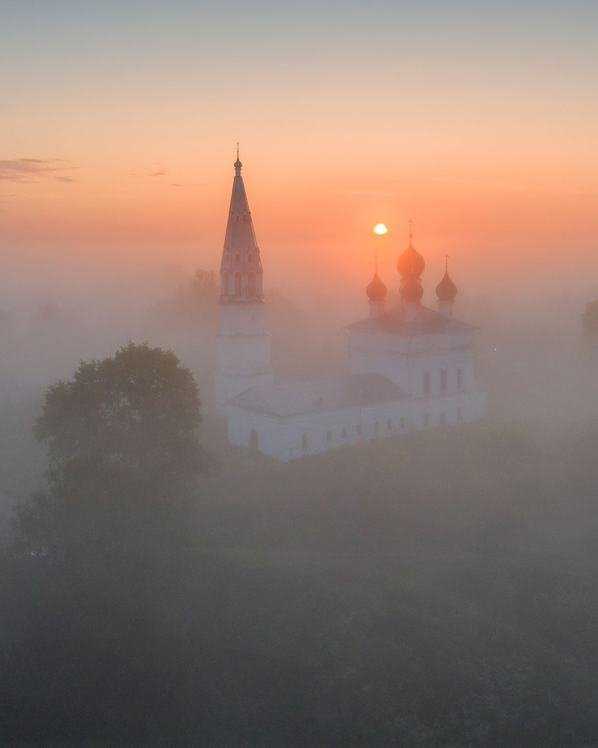 #осенево, #ярославская область, #туманное утро, Захарова Наталья