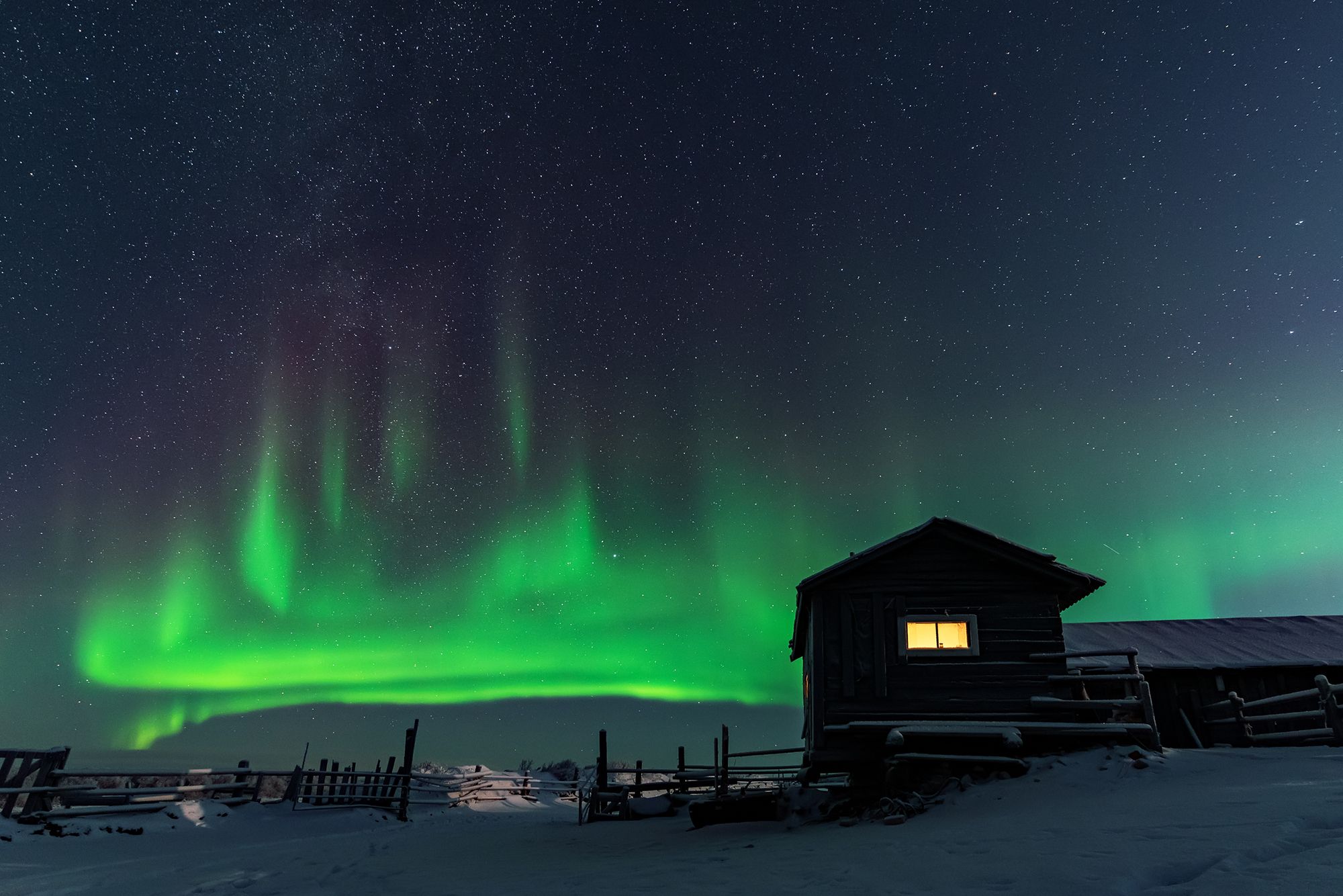 северное сияние, aurora borealis, polar lights, aurora, Виктор Куликов