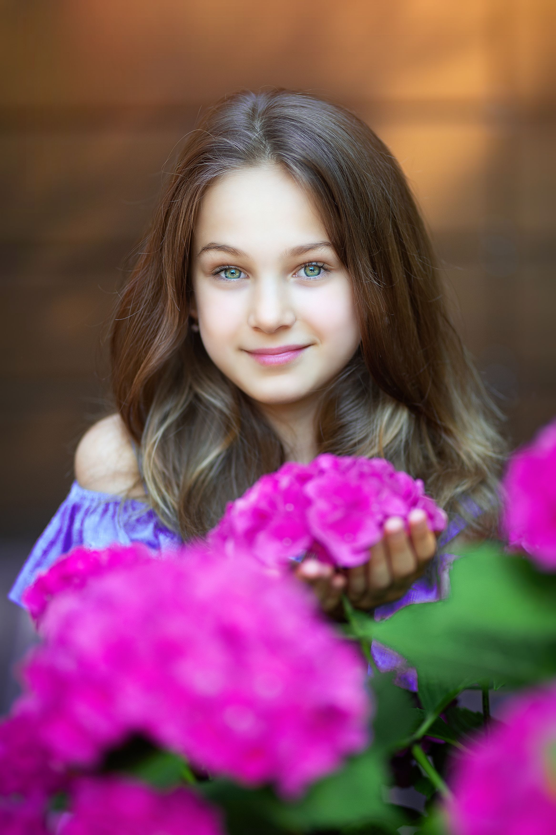 детский портрет, портрет, постановочное фото, девочка, летняя фотосессия, Наталия Комарова