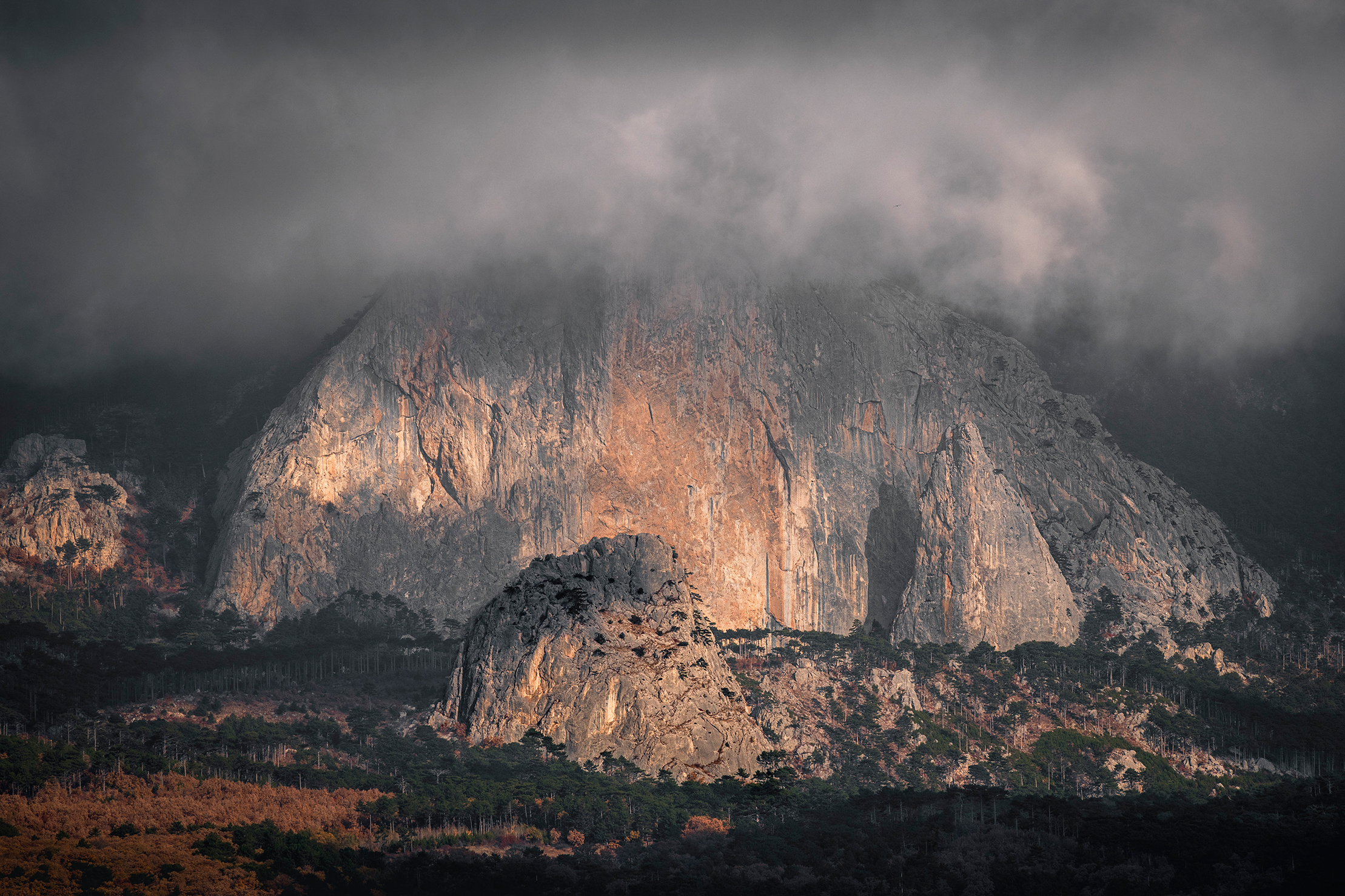 облака горы скалы Крым , Владимир Баранов