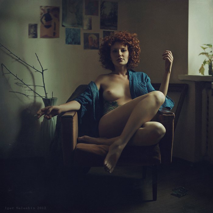 Igor Voloshin, Voloshin, computer art, nude, girl, Игорь Волошин