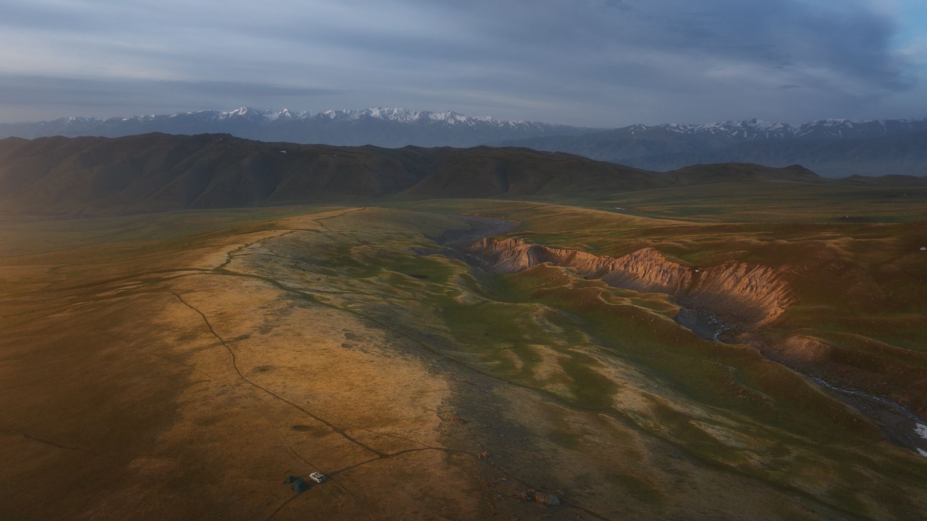 кыргызстан киргизия горы утро рассвет, Шишкин Дмитрий