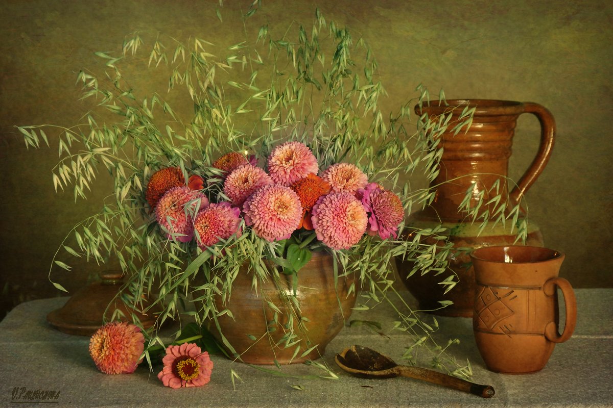 Букет красивых цветов, Розовый букет, Вера Павлухина