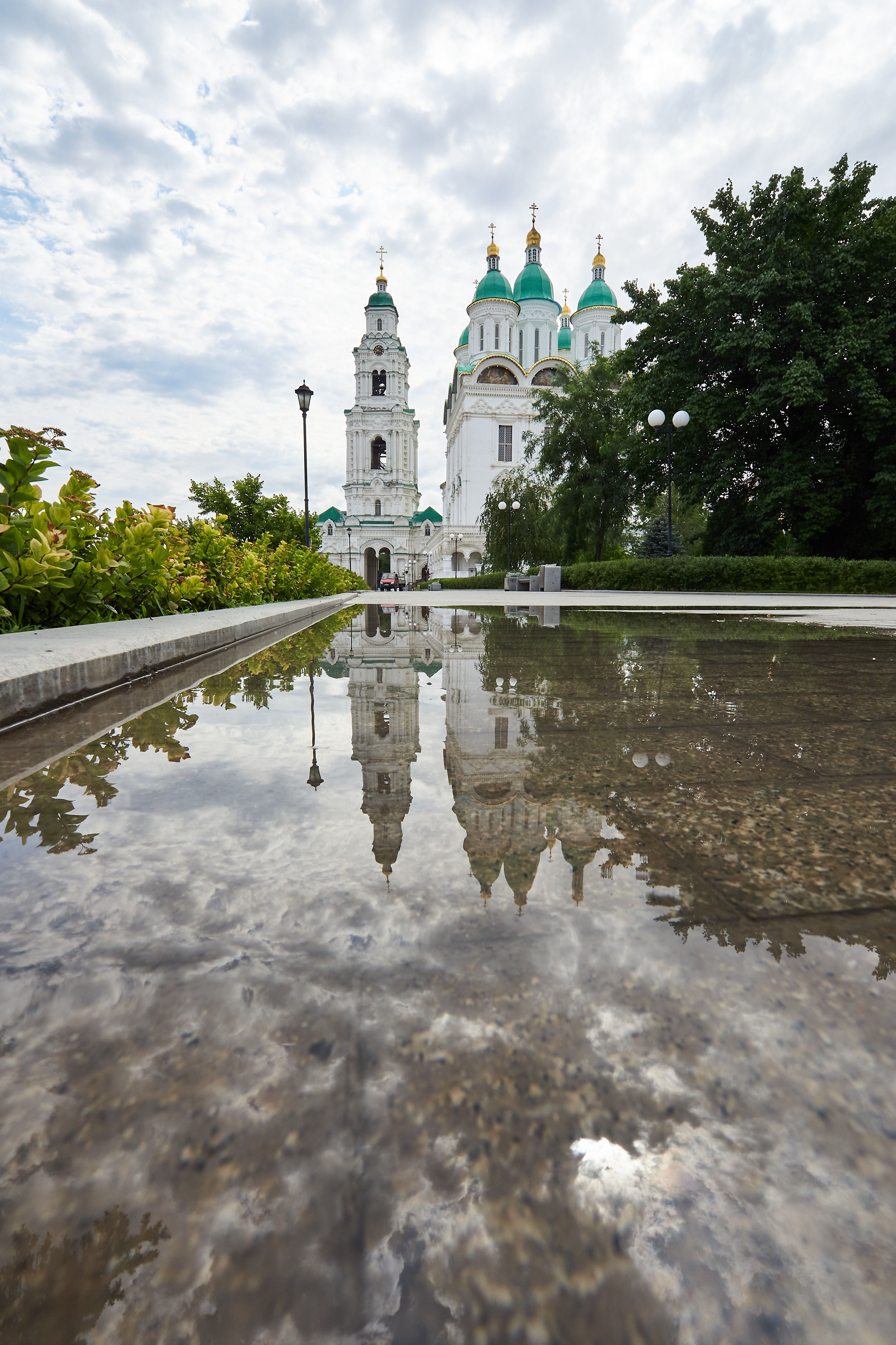 Astrakhan Kremlin, astrakhan, mirror, russia, , Сторчилов Павел