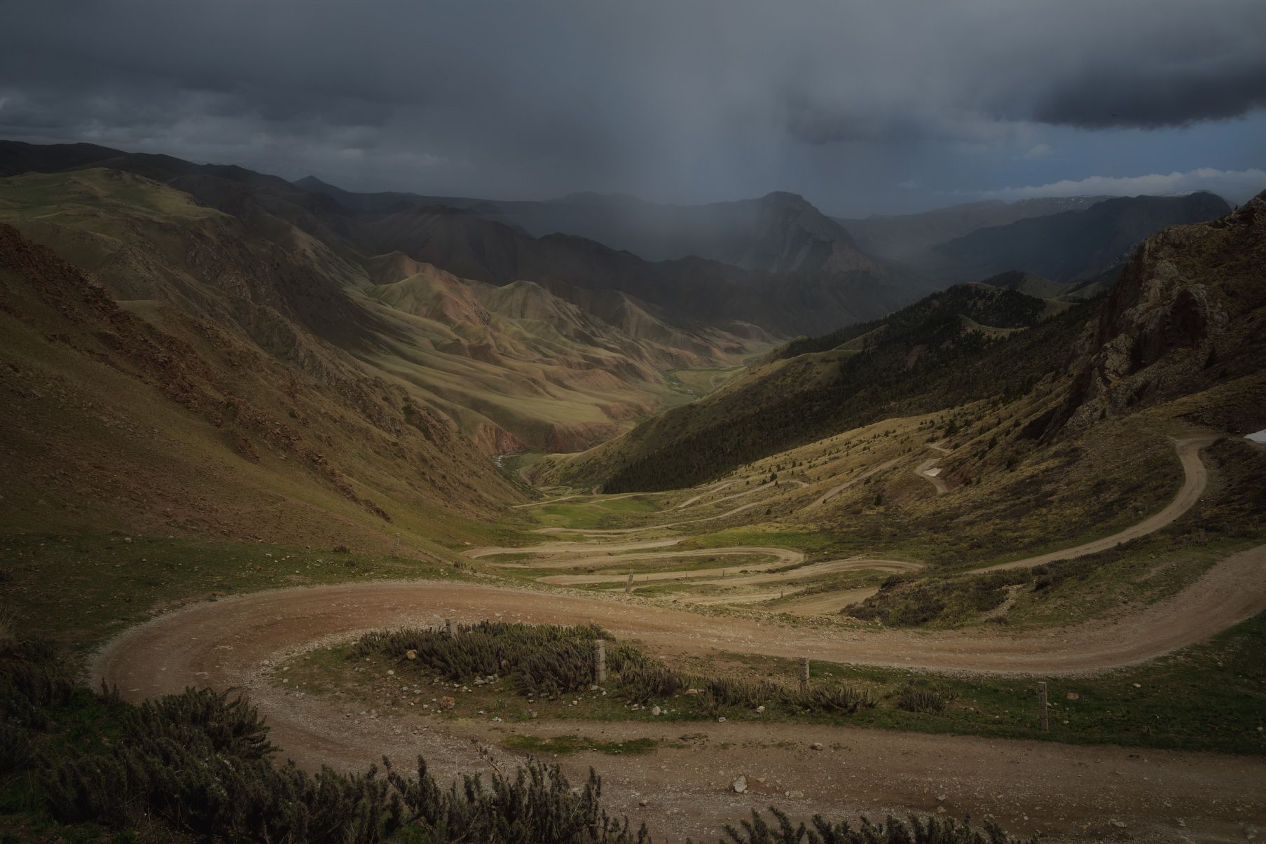 кыргызстан киргизия горы  тянь-шань перевал, Шишкин Дмитрий