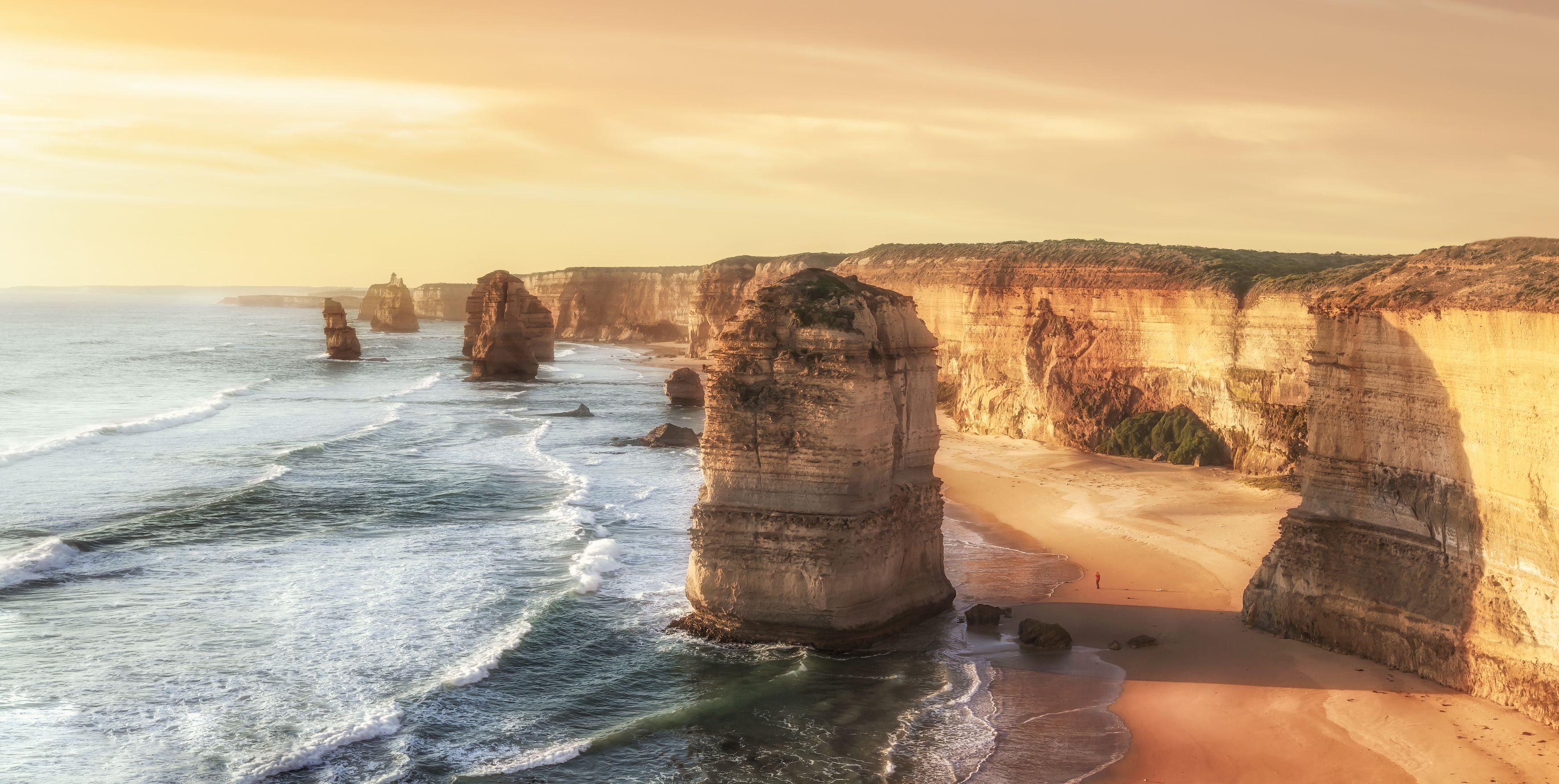 12 апостолов, великая океанская дорога, австралия, great ocean road , the twelve apostles, закат, Andrey Chabrov