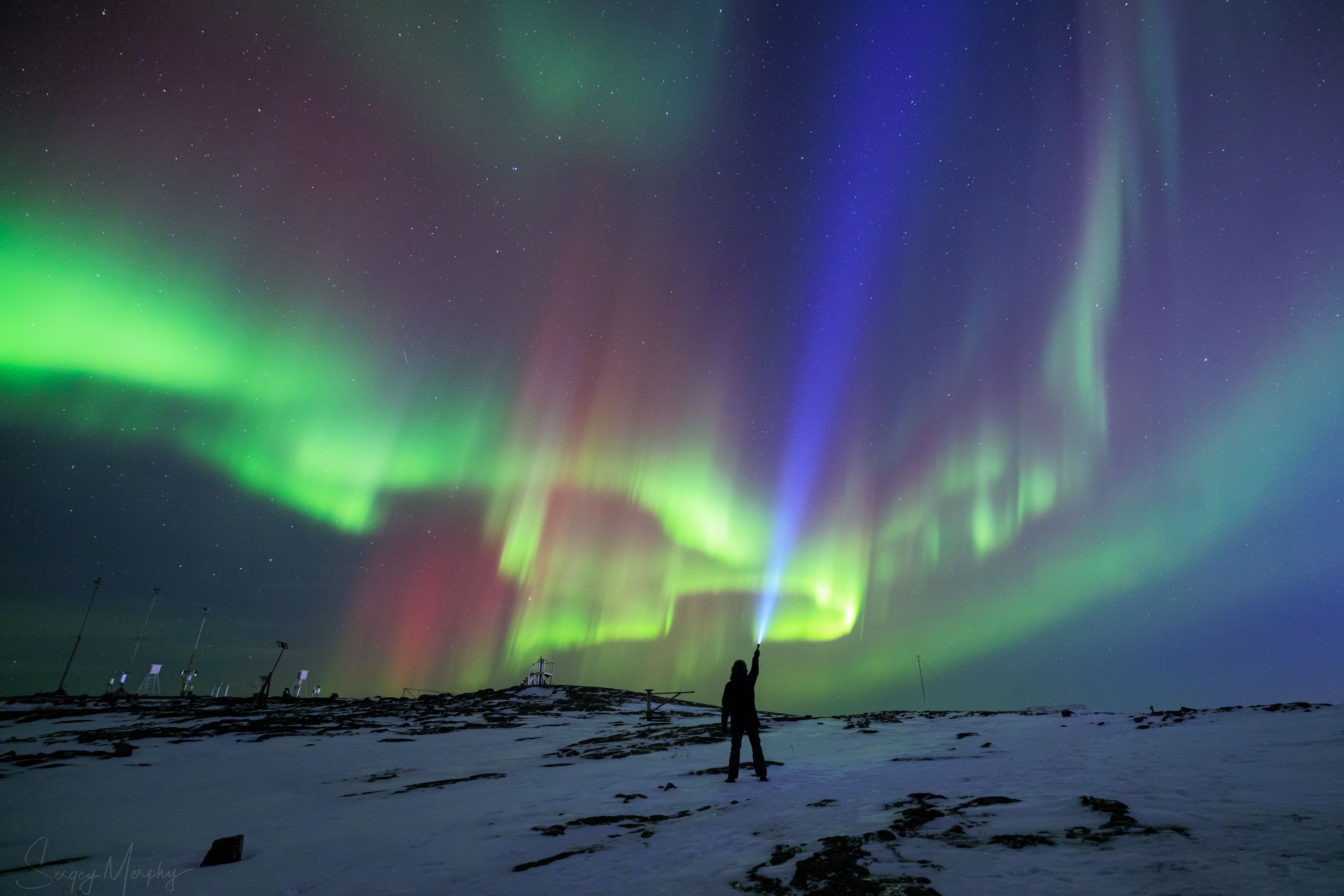 aurora  teriberka northern lights, Merphy Sergei