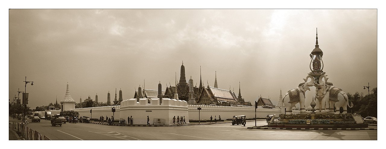 тайланд, дворец, панорама, банкок, Нарчук Андрей