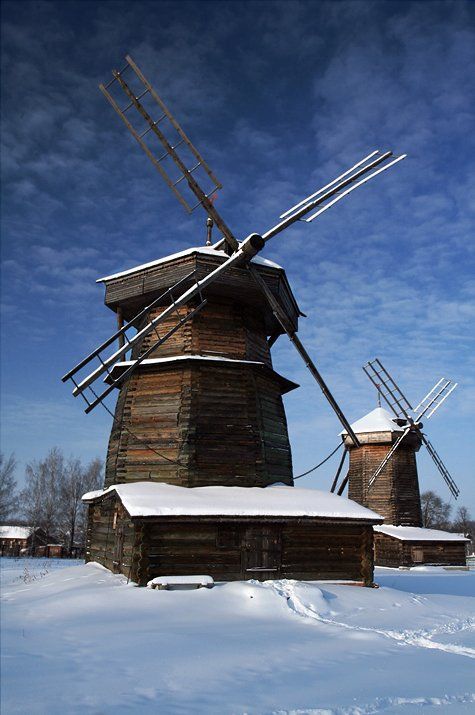 суздаль, мельница, музей деревянного зодчества, Симонян Сергей