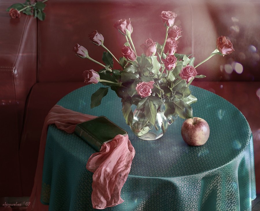 фото, розы, анжелика, натюрморт, Ольга Горелова