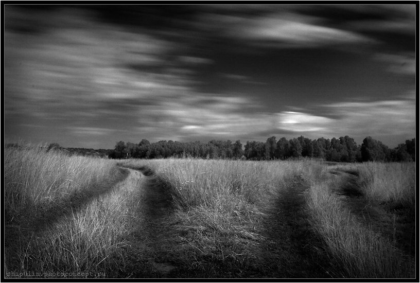 дорога,дороги,путь,пути,ик,cokin,infrared,ir,фотограф,владимир,шипулин,томск, Vladim_Shipulin