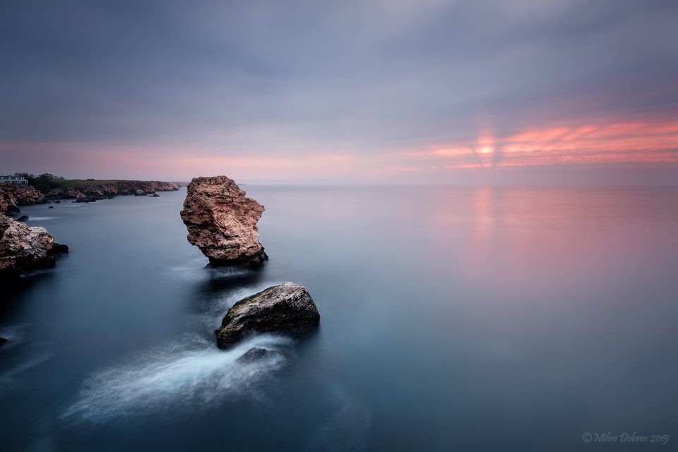 Bulgaria, sunrise, sunlight, Black sea, Милен Добрев