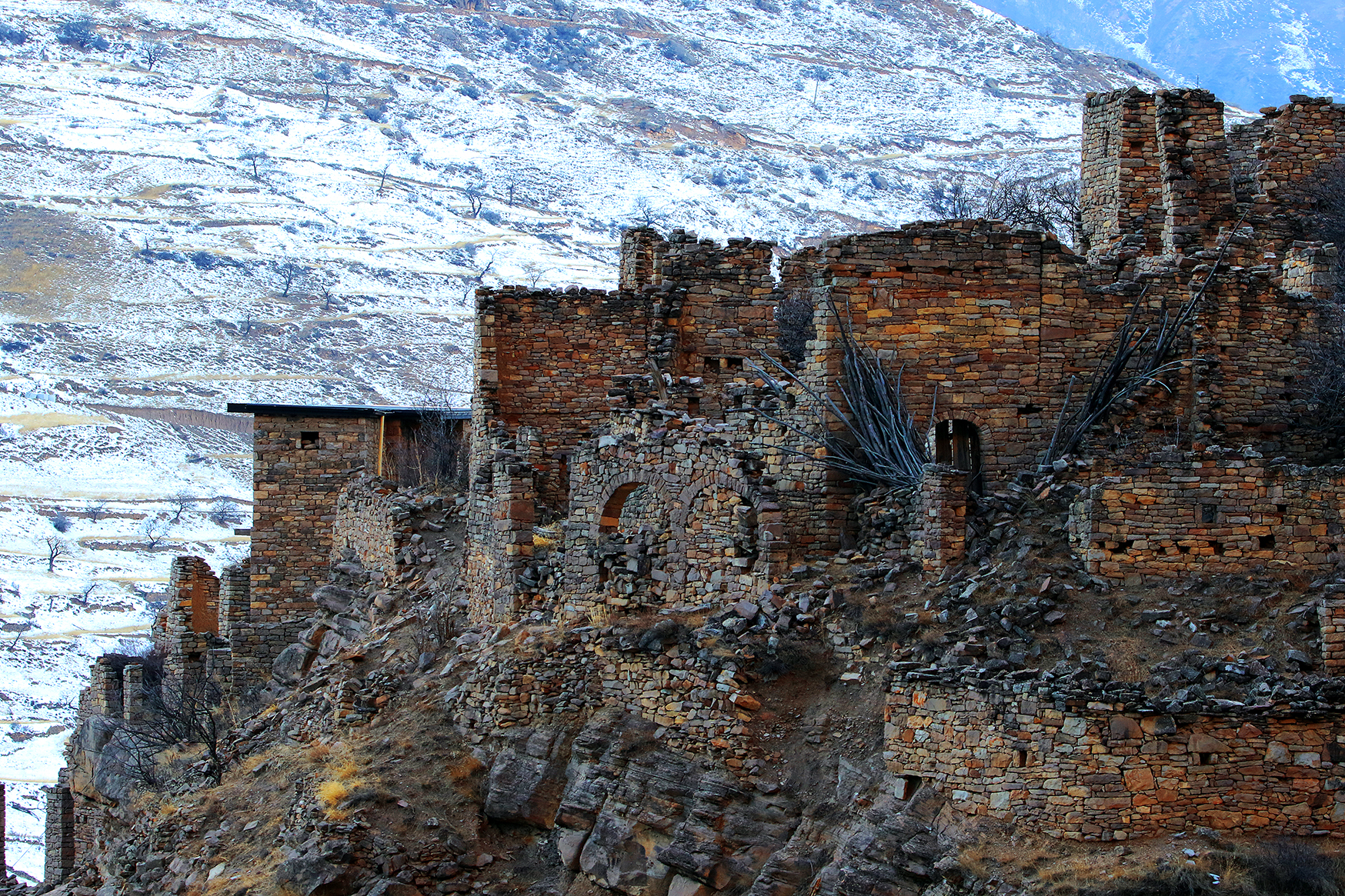 горы,развалины,аул,шамильский район,дагестан,хиндах,, Magov Marat