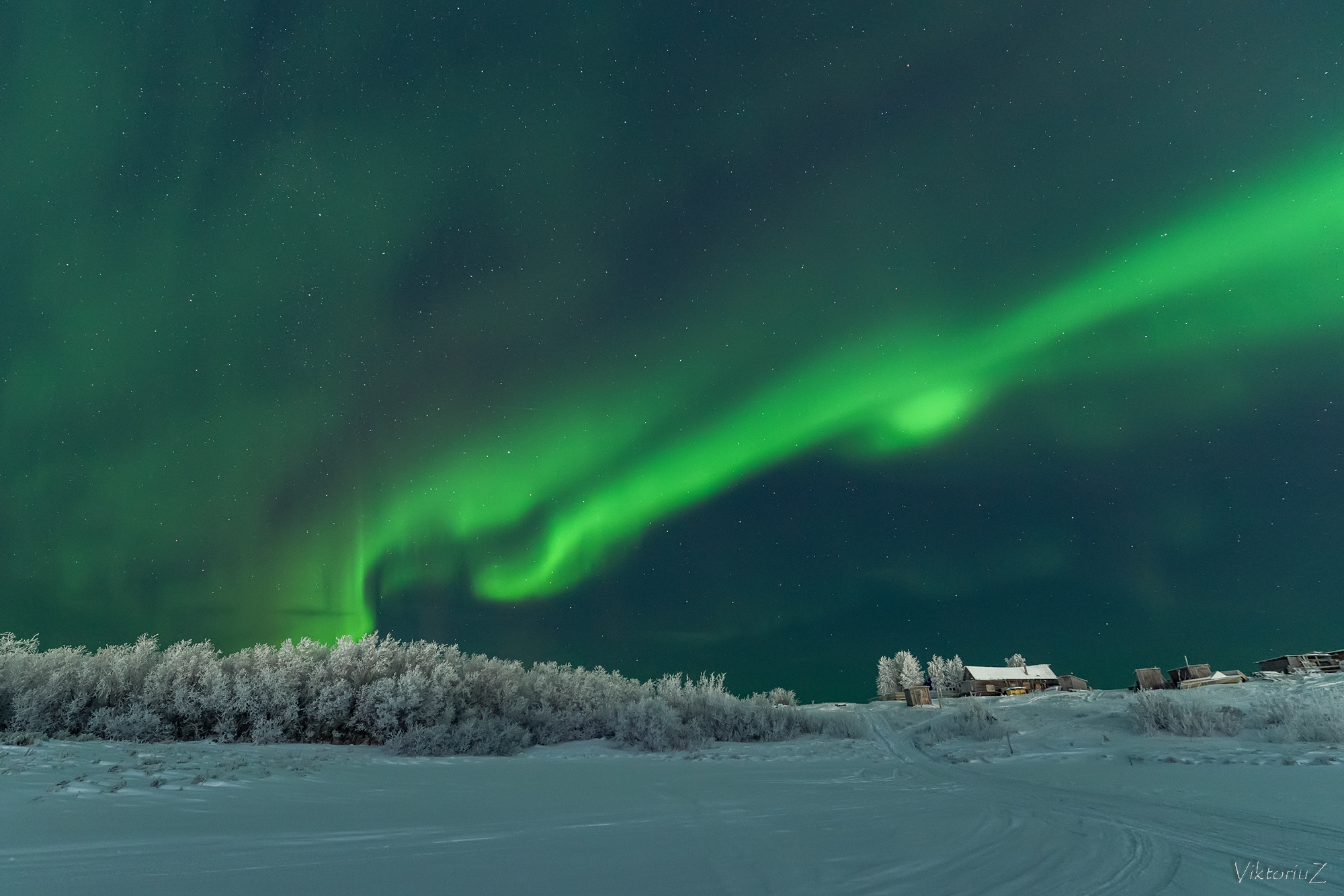 северное сияние, полярное сияние, заполярье, aurora borealis, polar lights, Куликов Виктор