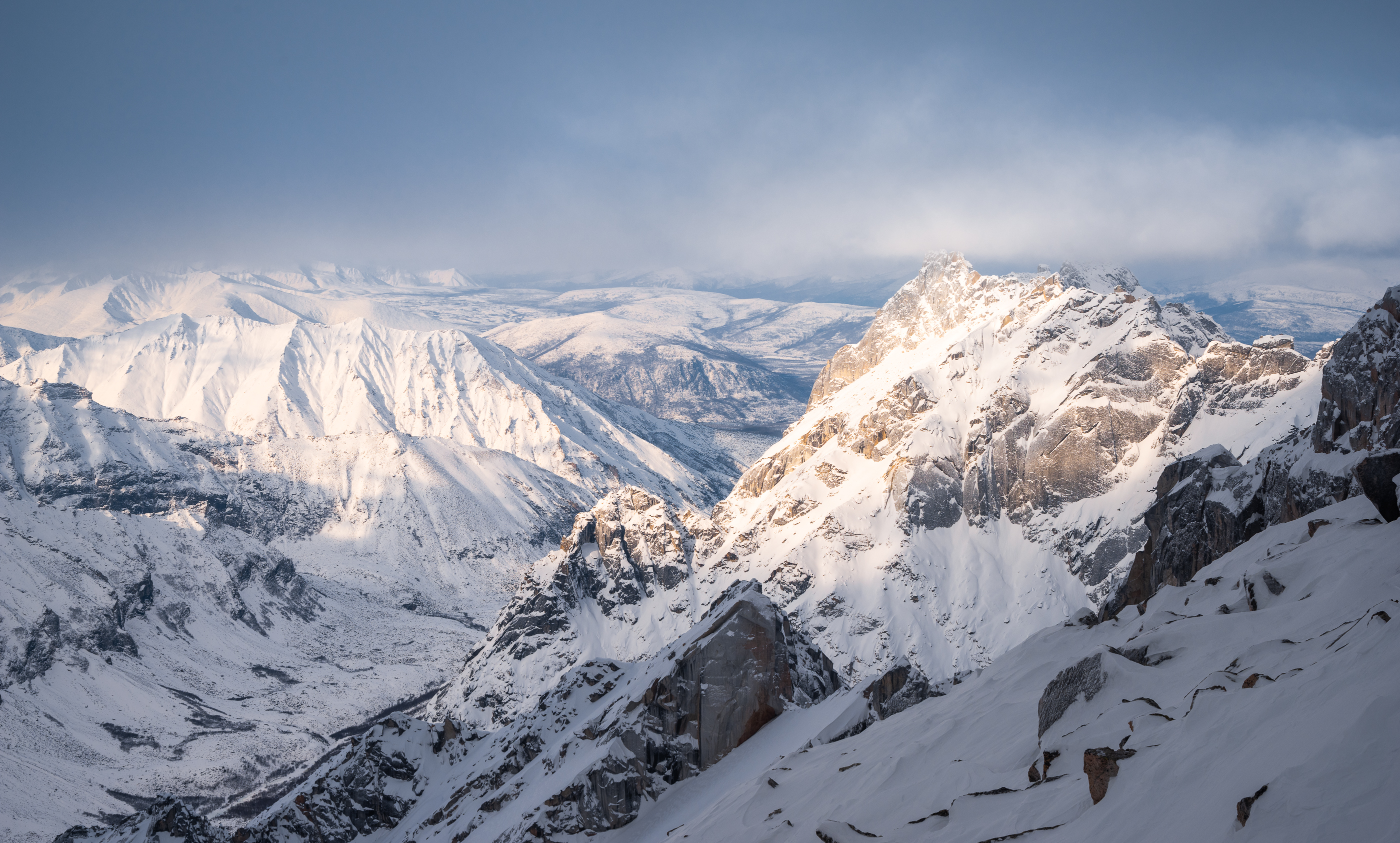 Южно-Муйский хребет, горы, зима, снег, Evgeniy Khilkevitch
