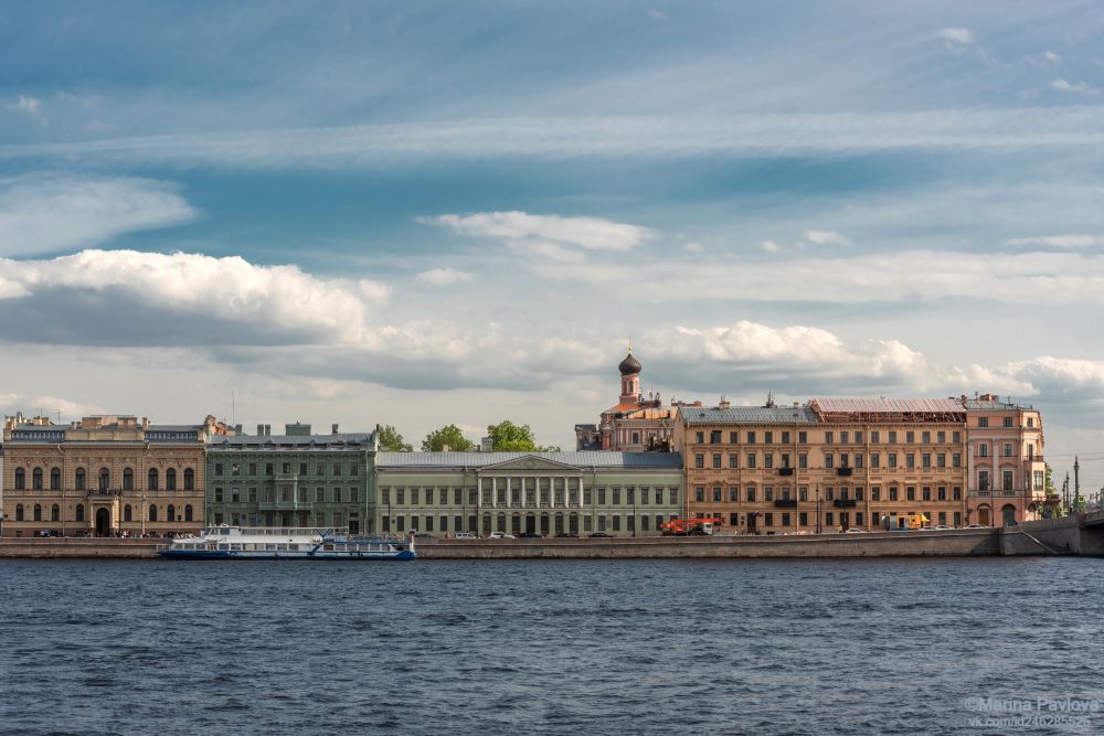 город, архитектура, санкт-петербург, река нева, английская набережная, дворец бракосочетания №1, летний петербург, Павлова Марина