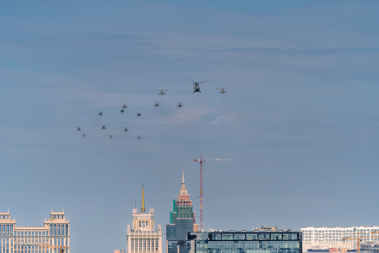 Вертолет,Москва,парад Победы,Россия, Лариса Дука
