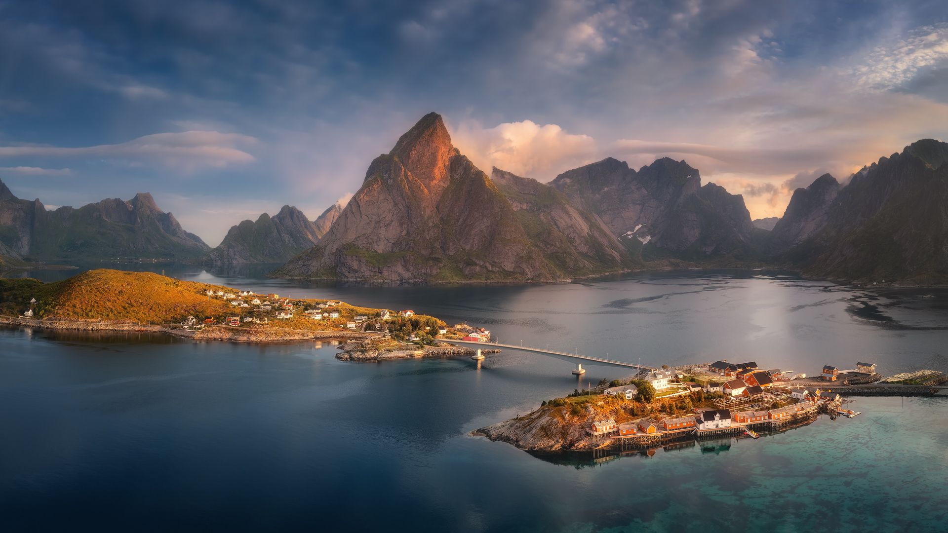 lofoten, islands, norway, sunrise, Матюшенков Евгений