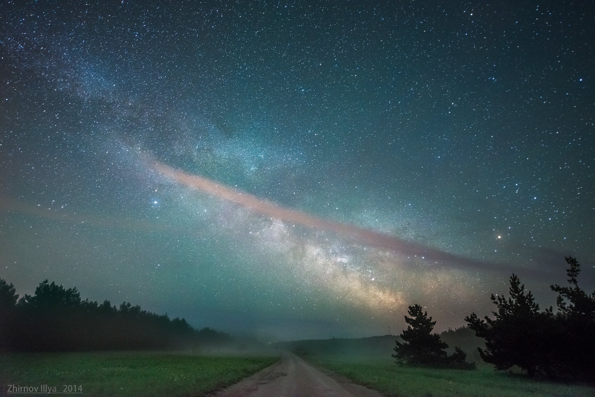 Astrophotography, Galaxy, Milky way, Night sky, Илья  Жирнов