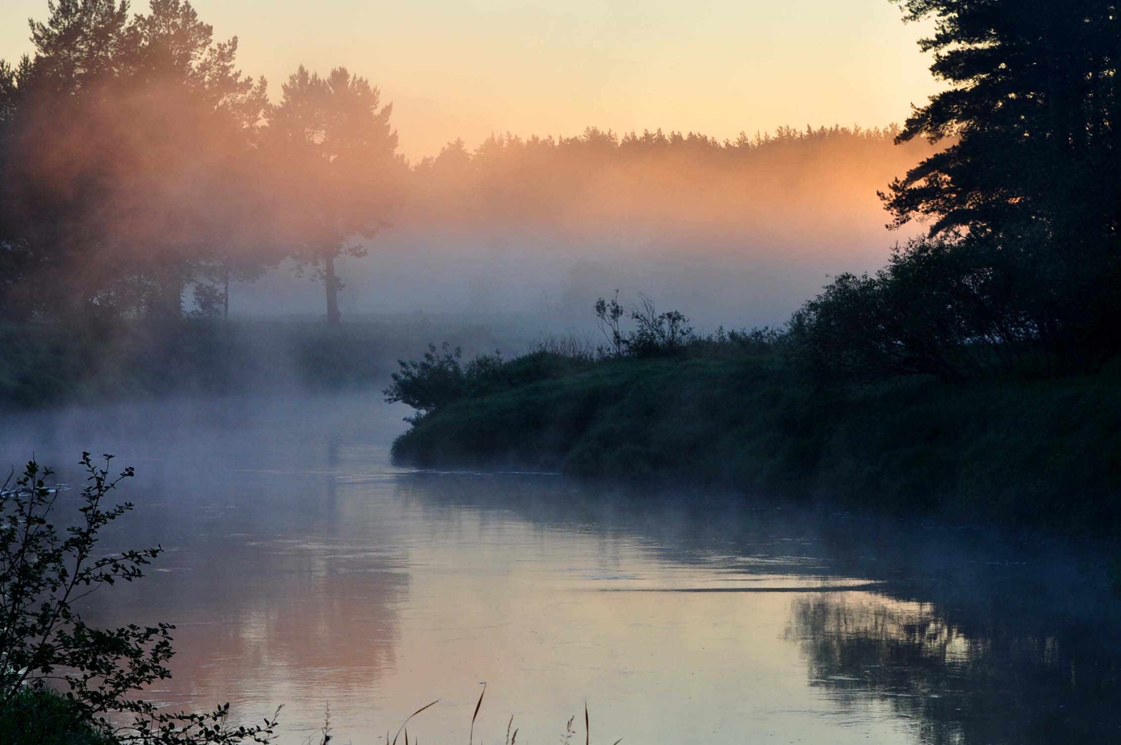 Бежит река в тумане тая слушать. Утренний туман на реке. Туманное утро. Туманное озеро. Туманное утро на реке.