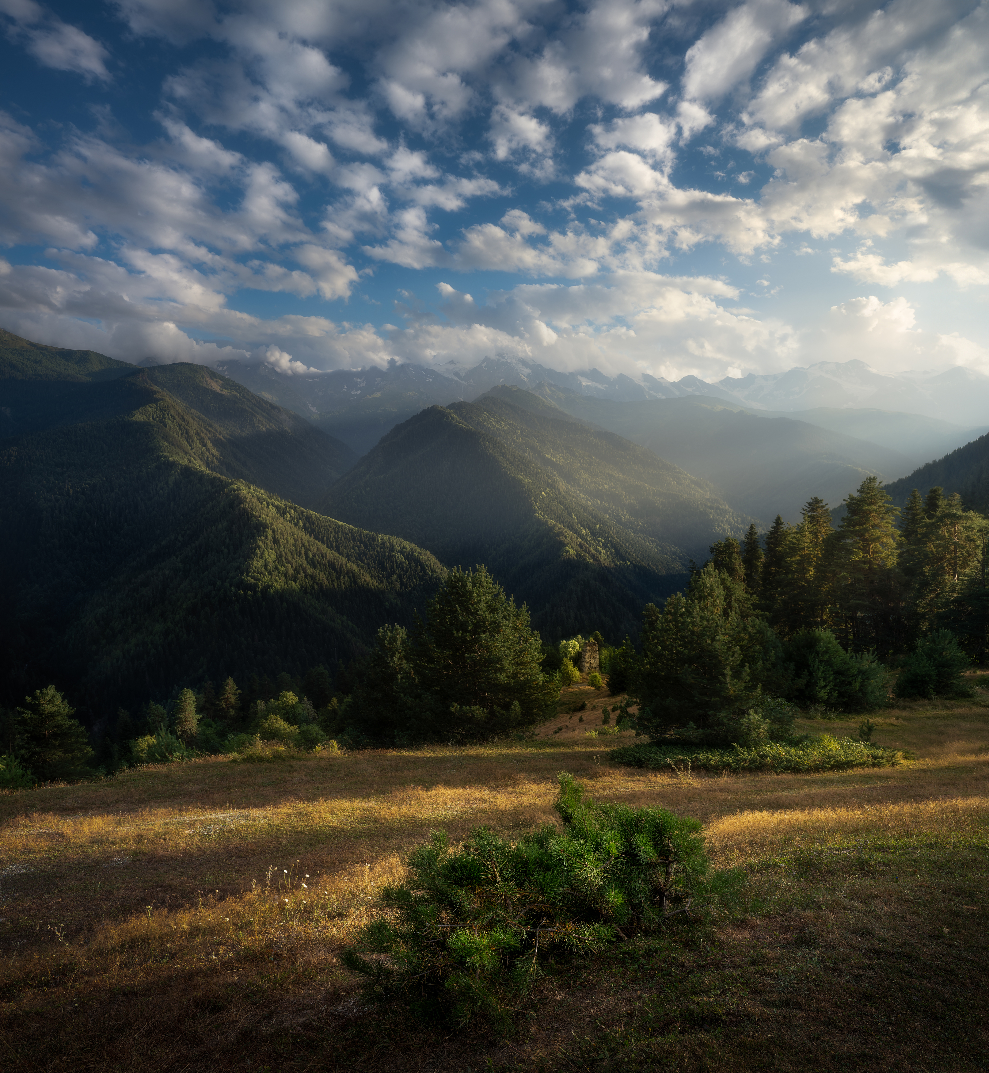 #Georgia, #landscape,#nature,#mountains,#sunset,#fall, Helen Vasilieva