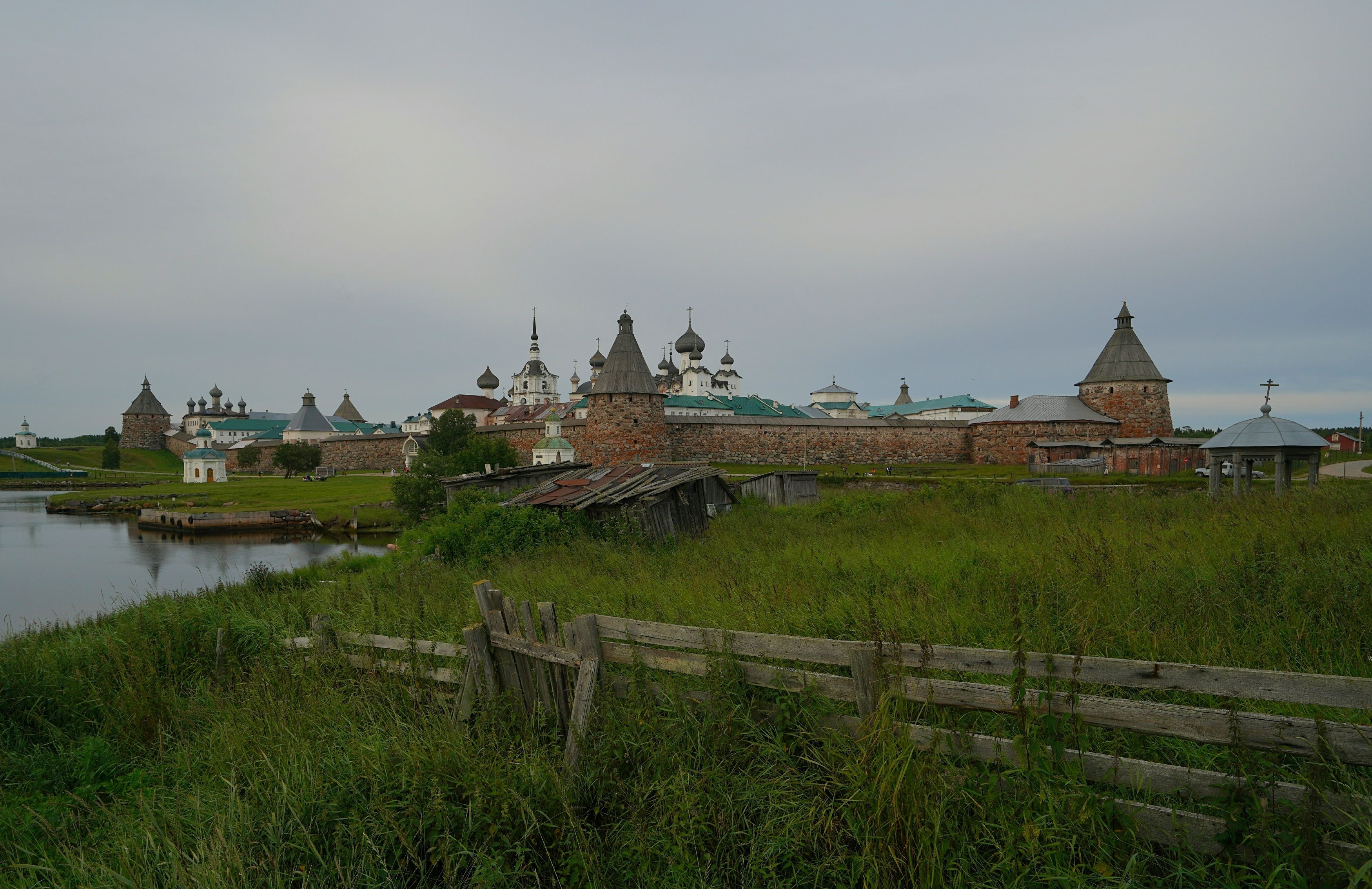 monastery, fortress, island, bastion, temple, landscape,  Сергей Андреевич