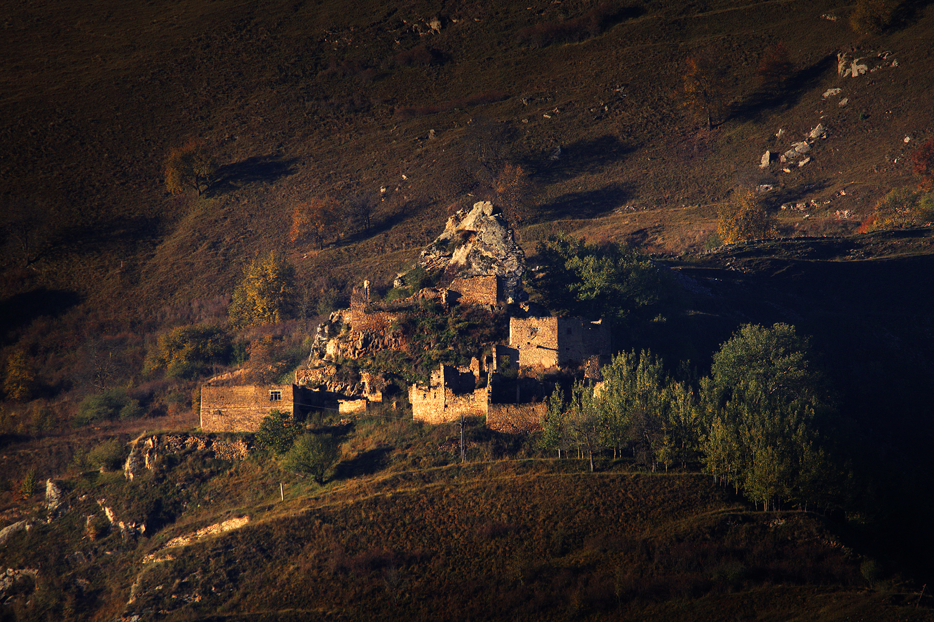 горы,хутор,сакли,осень,дагестан,, Magov Marat