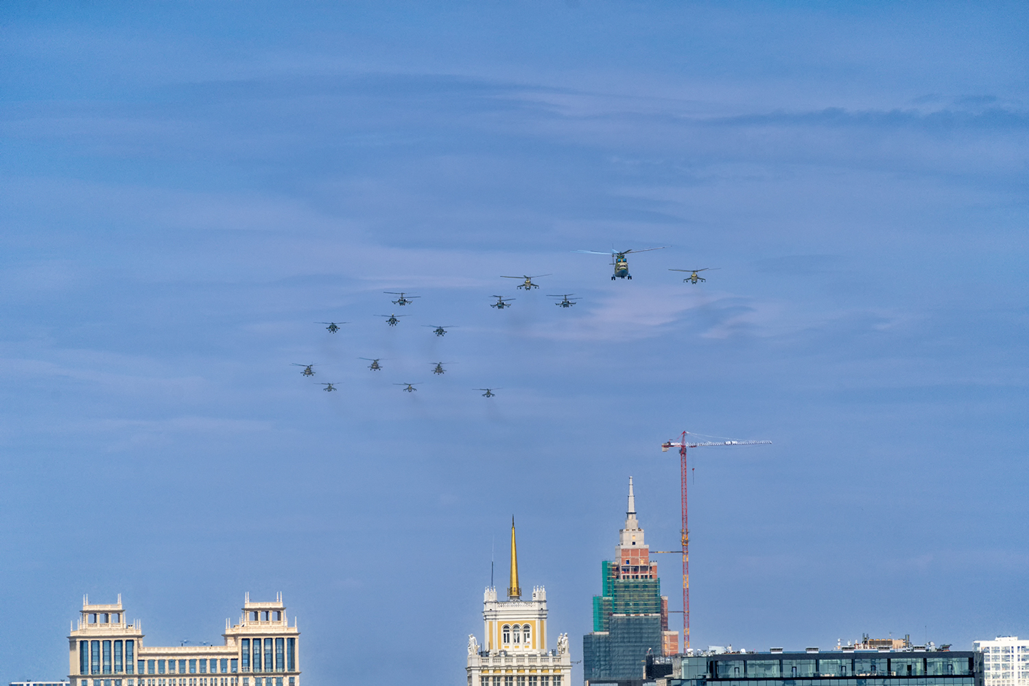  воздушный парад,День Победы, самолет, небо, истребитель,репетиция, 7 мая 2022 года, Москва, Лариса Дука