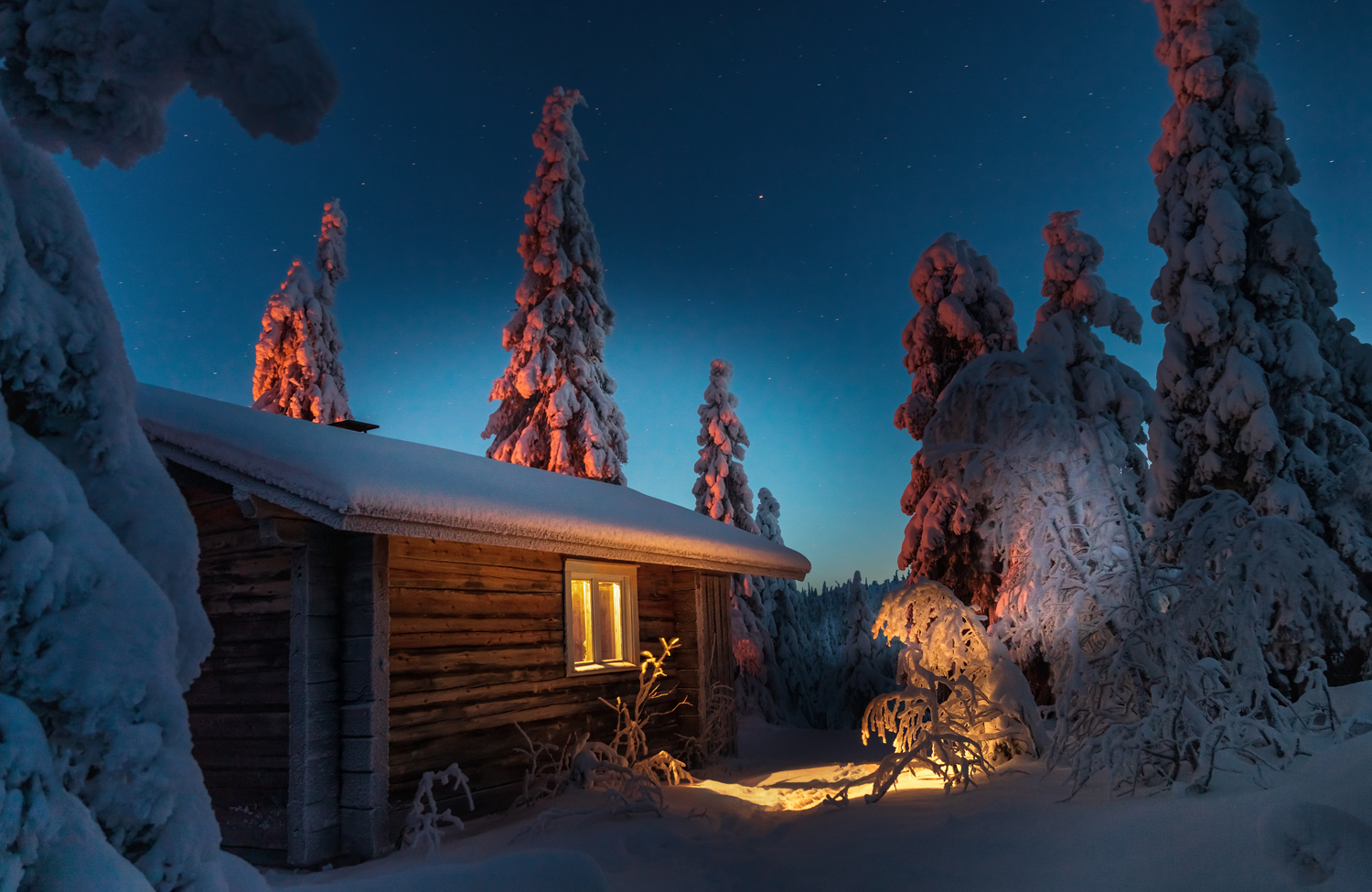 пейзаж,природа,зима, Лапландия,Финляндия,  Риисунтури, парк, Лариса Дука